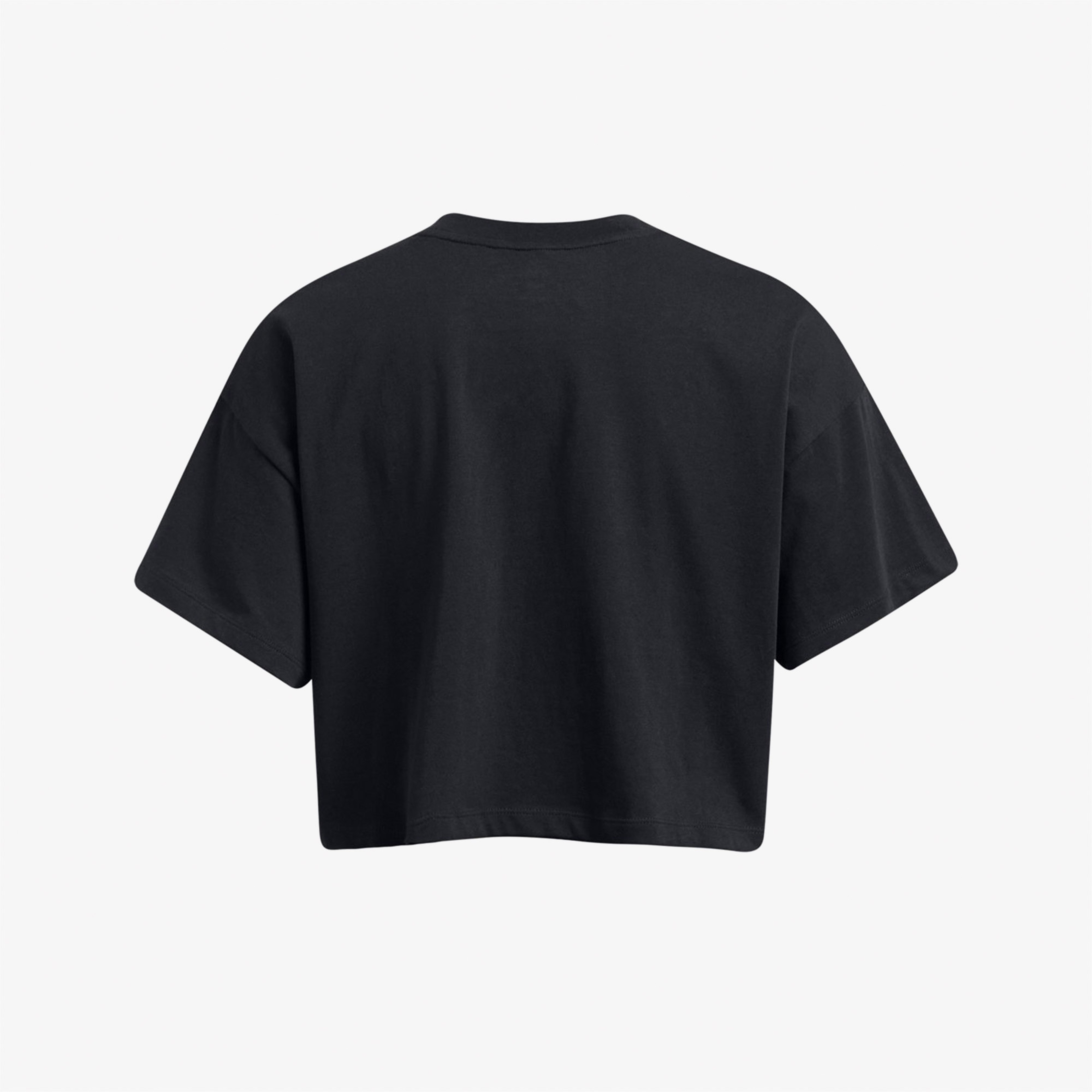 Under Armour Varsity Mix Hw Ss Crop Kadın Siyah T-Shirt