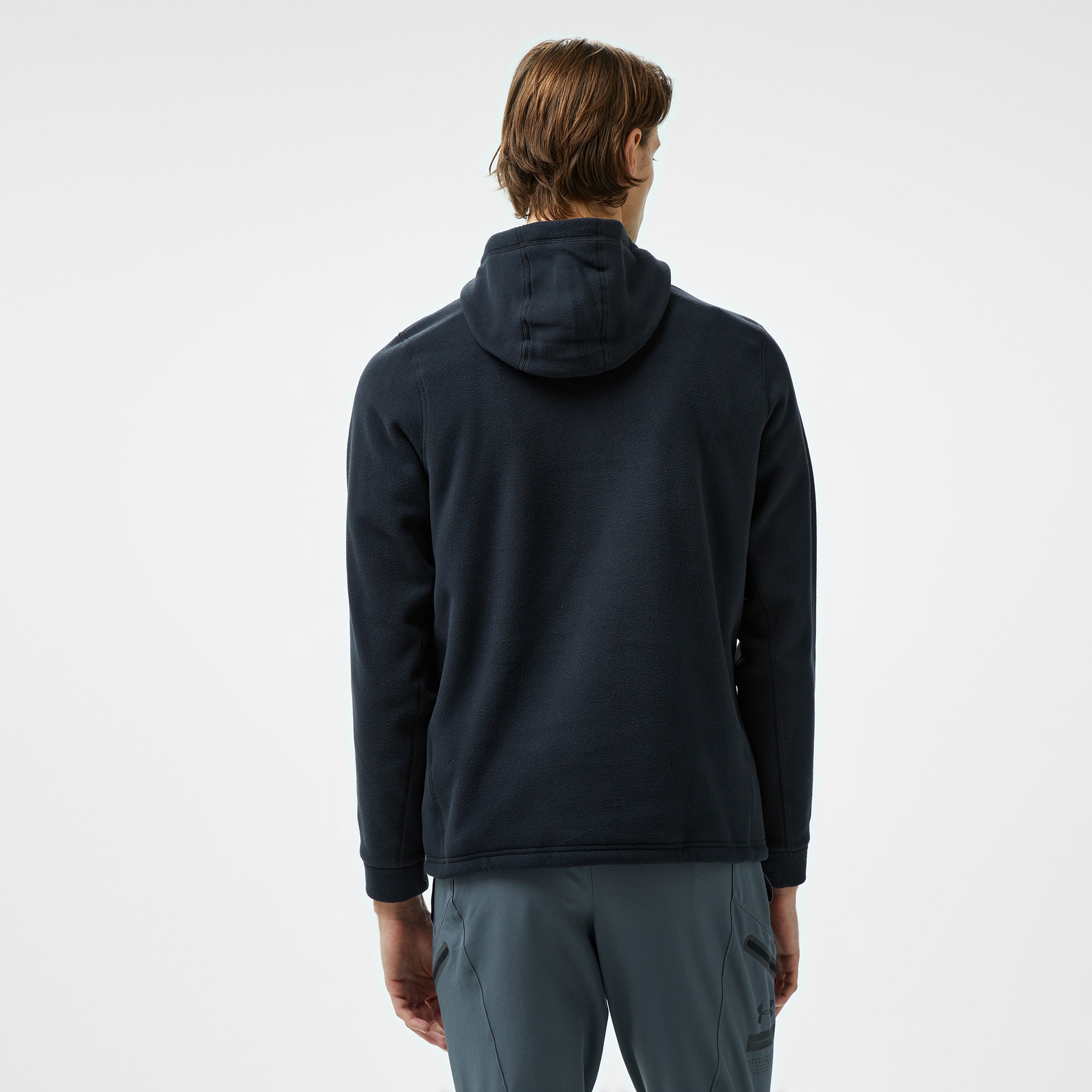 Under Armour Expanse Fleece Erkek Siyah Hoodie
