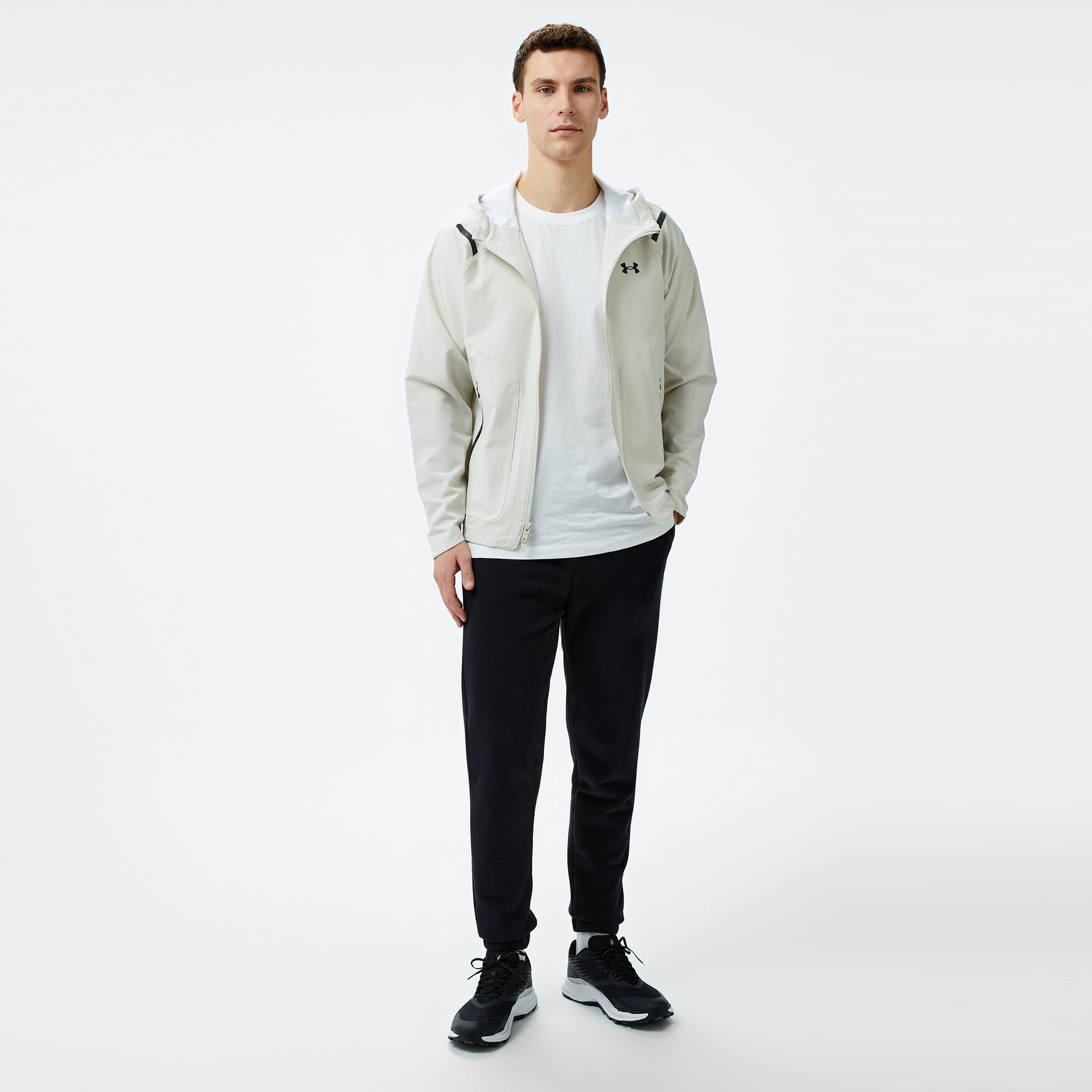 Under Armour Unstoppable Lc Erkek Beyaz Ceket