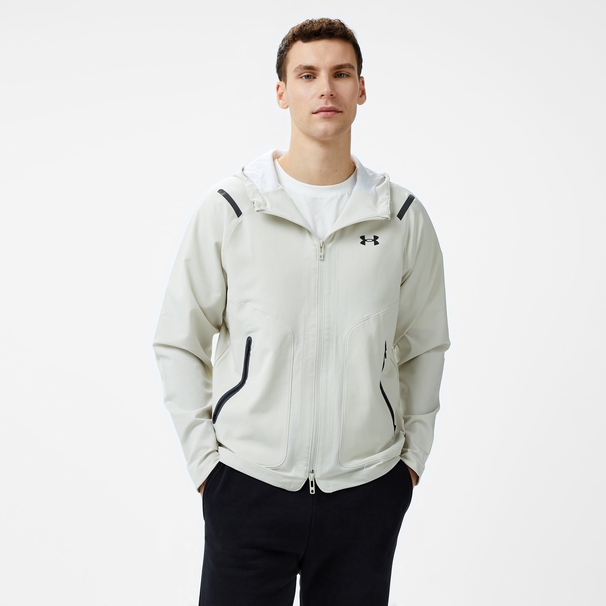 Under Armour Unstoppable Lc Erkek Beyaz Ceket