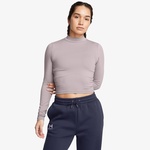 Under Armour Meridian Ls Mock Kadın Gri Bluz