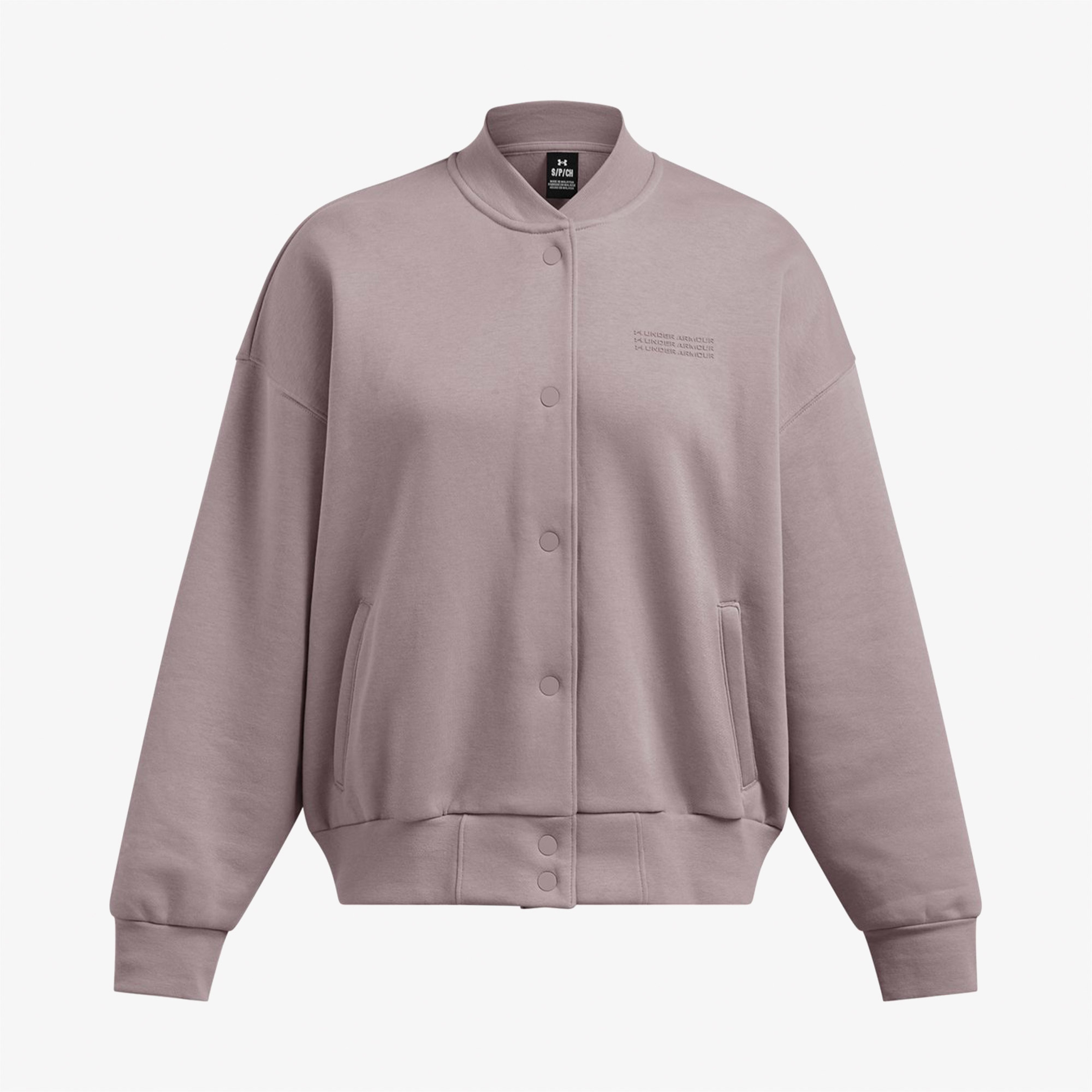 Under Armour icon Flc Varsity  Kadın Gri Ceket