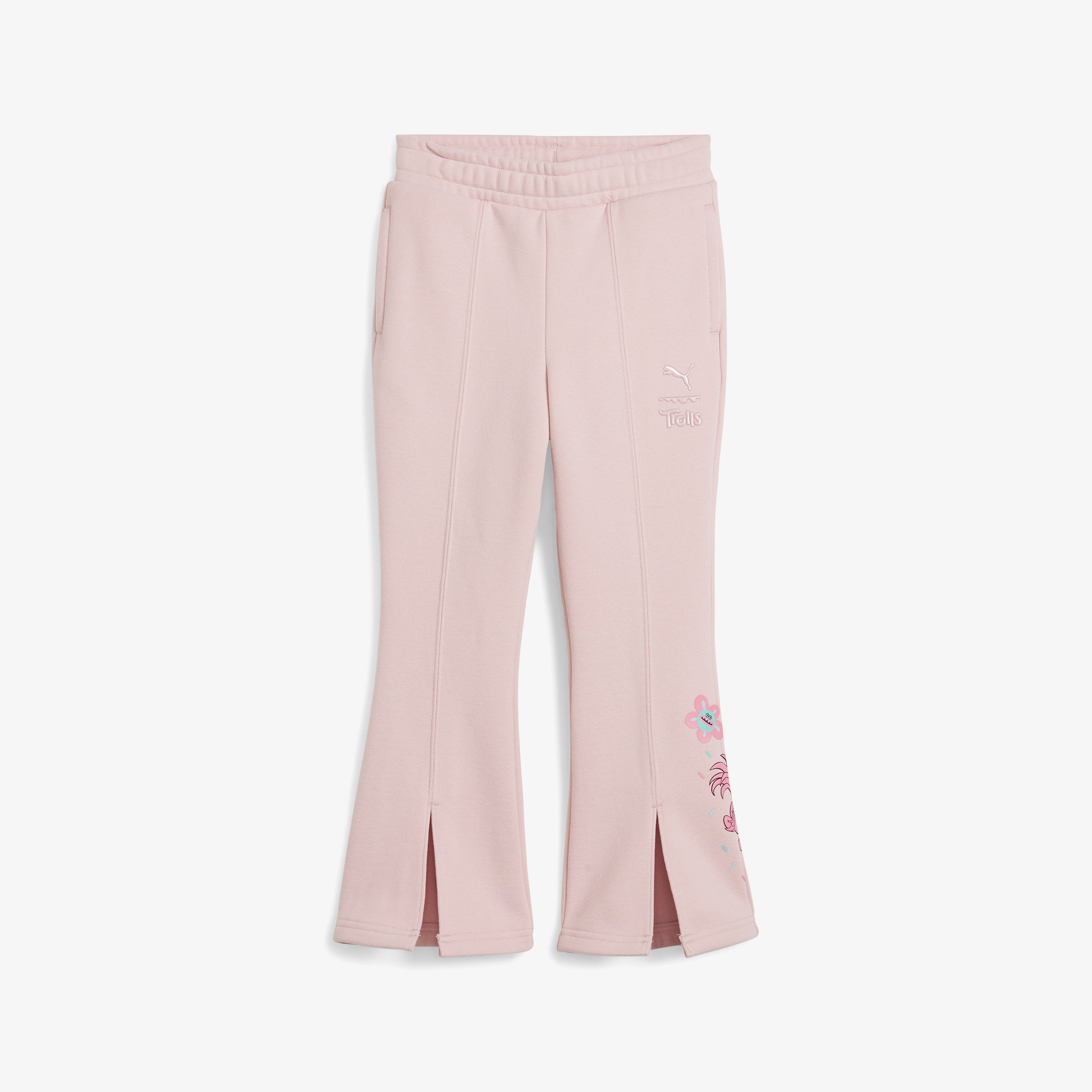Puma X Trolls Flared Çocuk Pembe Eşofman Altı