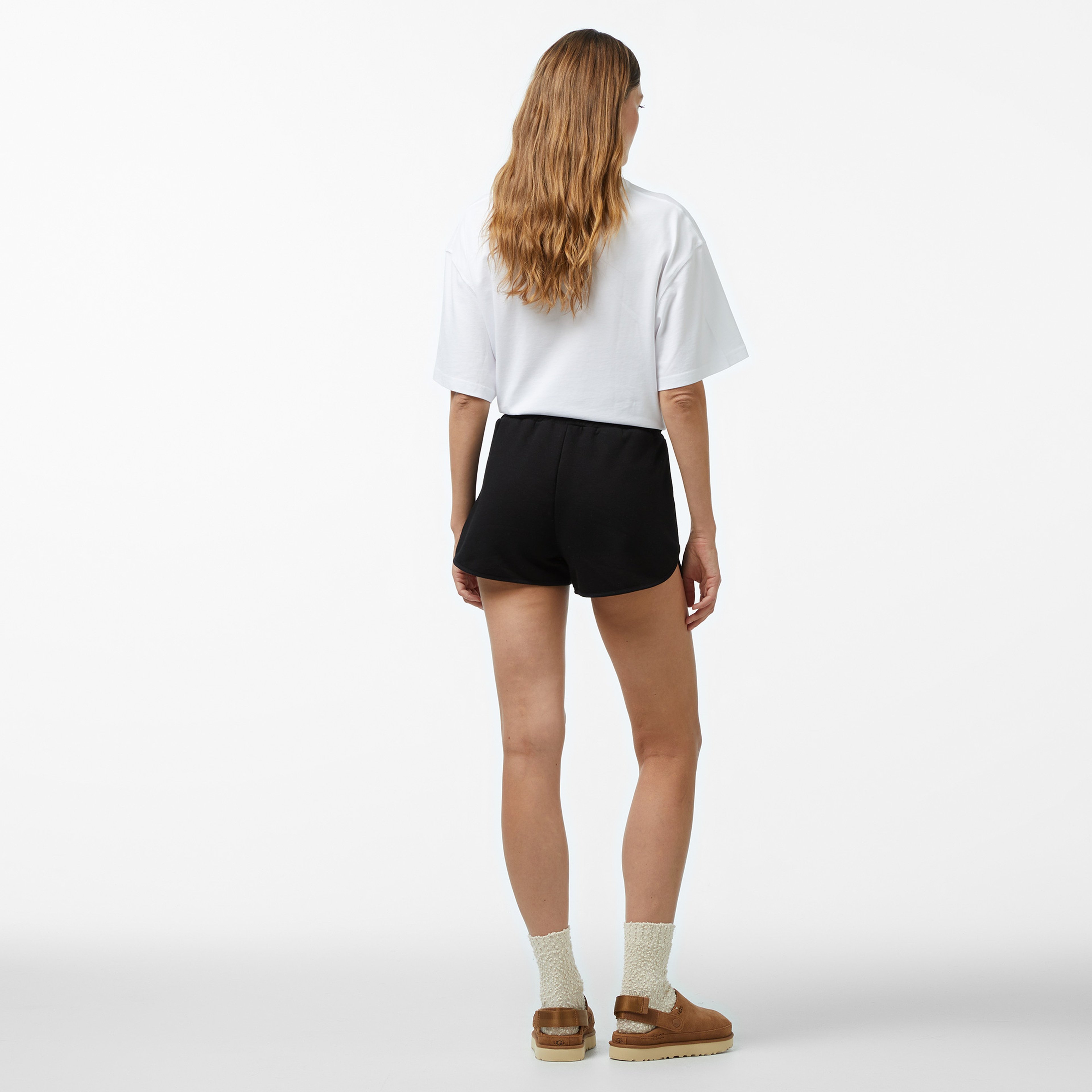 Forfun Ff High Waisted Kadın Siyah Şort