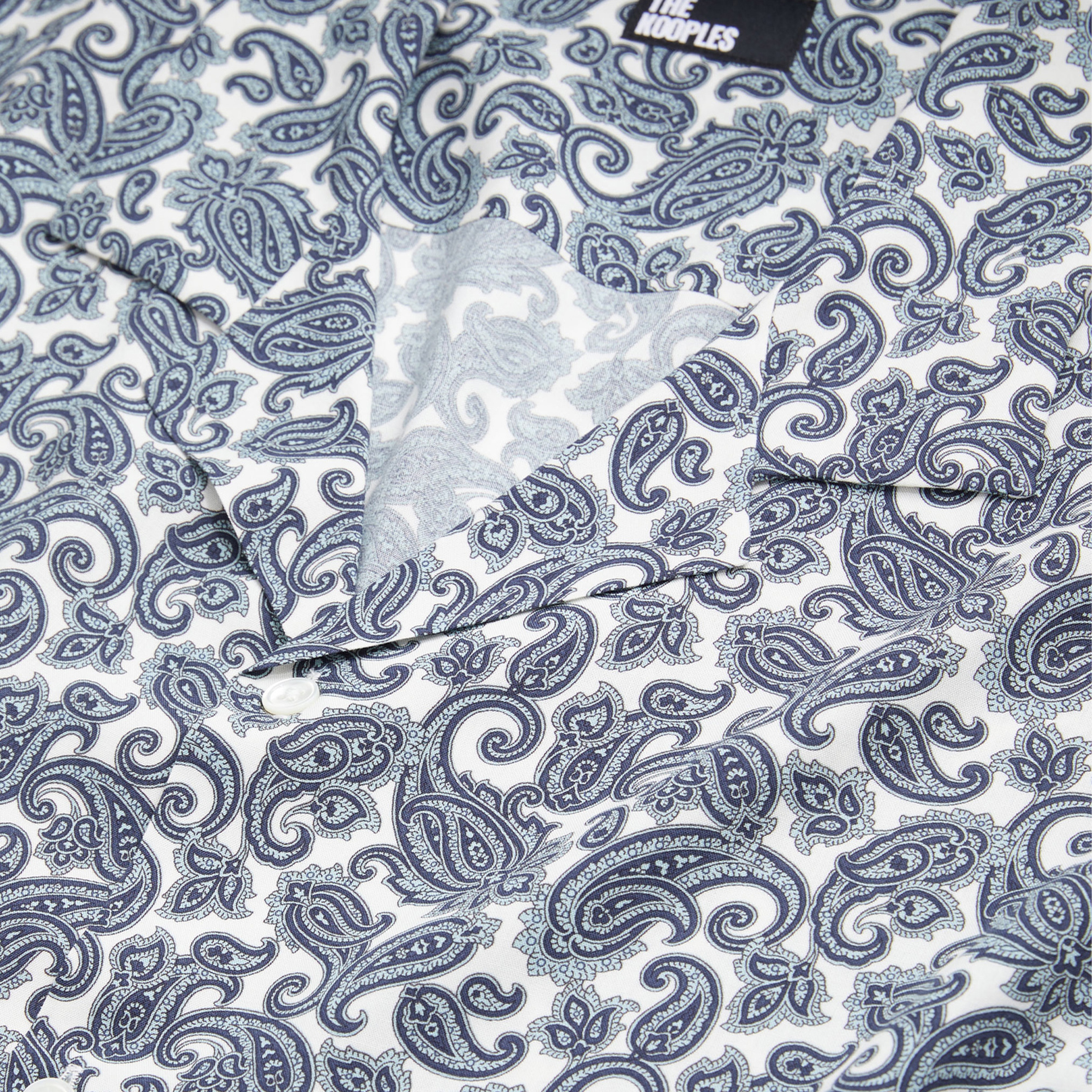 ERKEK MAVİ DESENLİ GÖMLEK