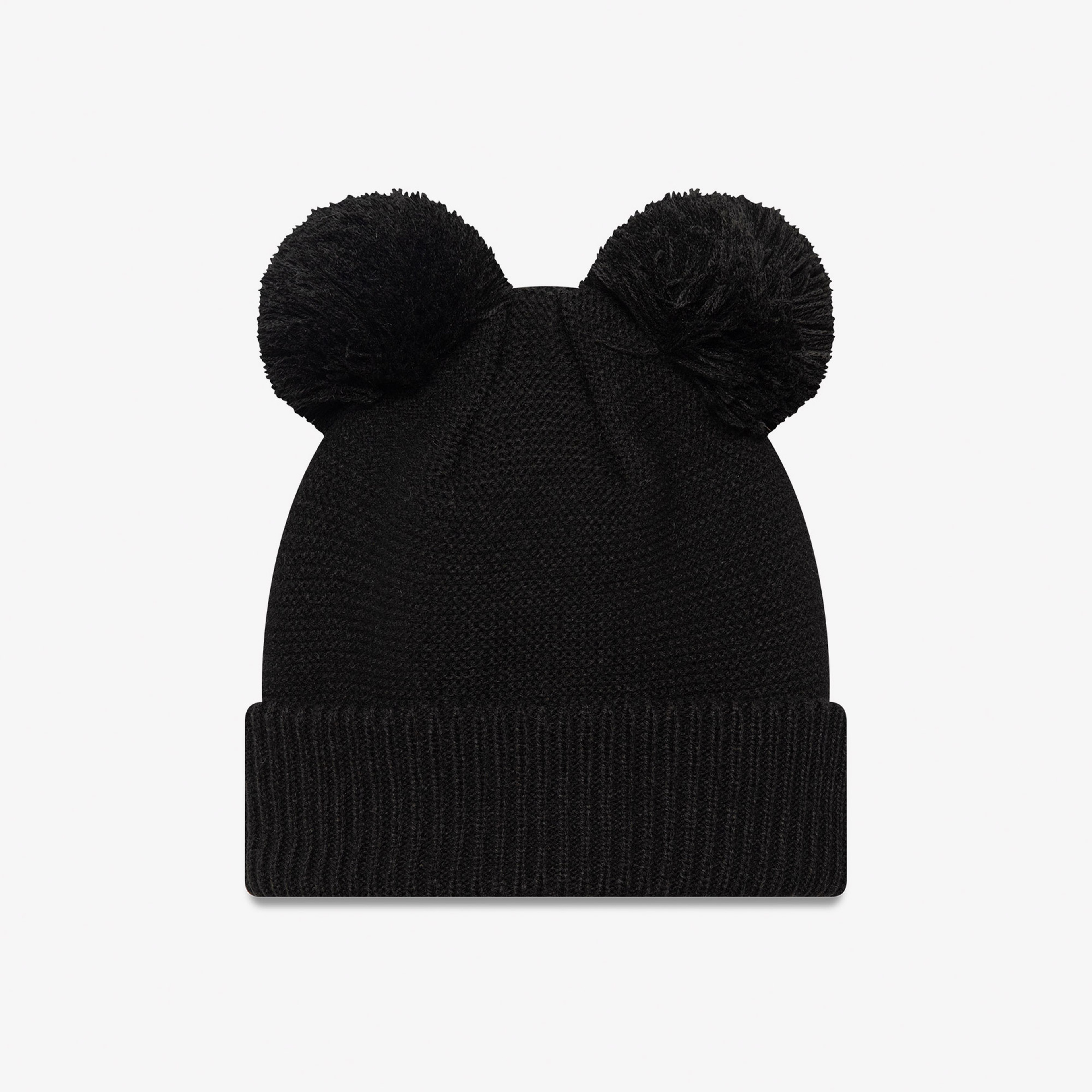 New Era Double Pom Losdod Blkwhi Unisex Siyah Bere