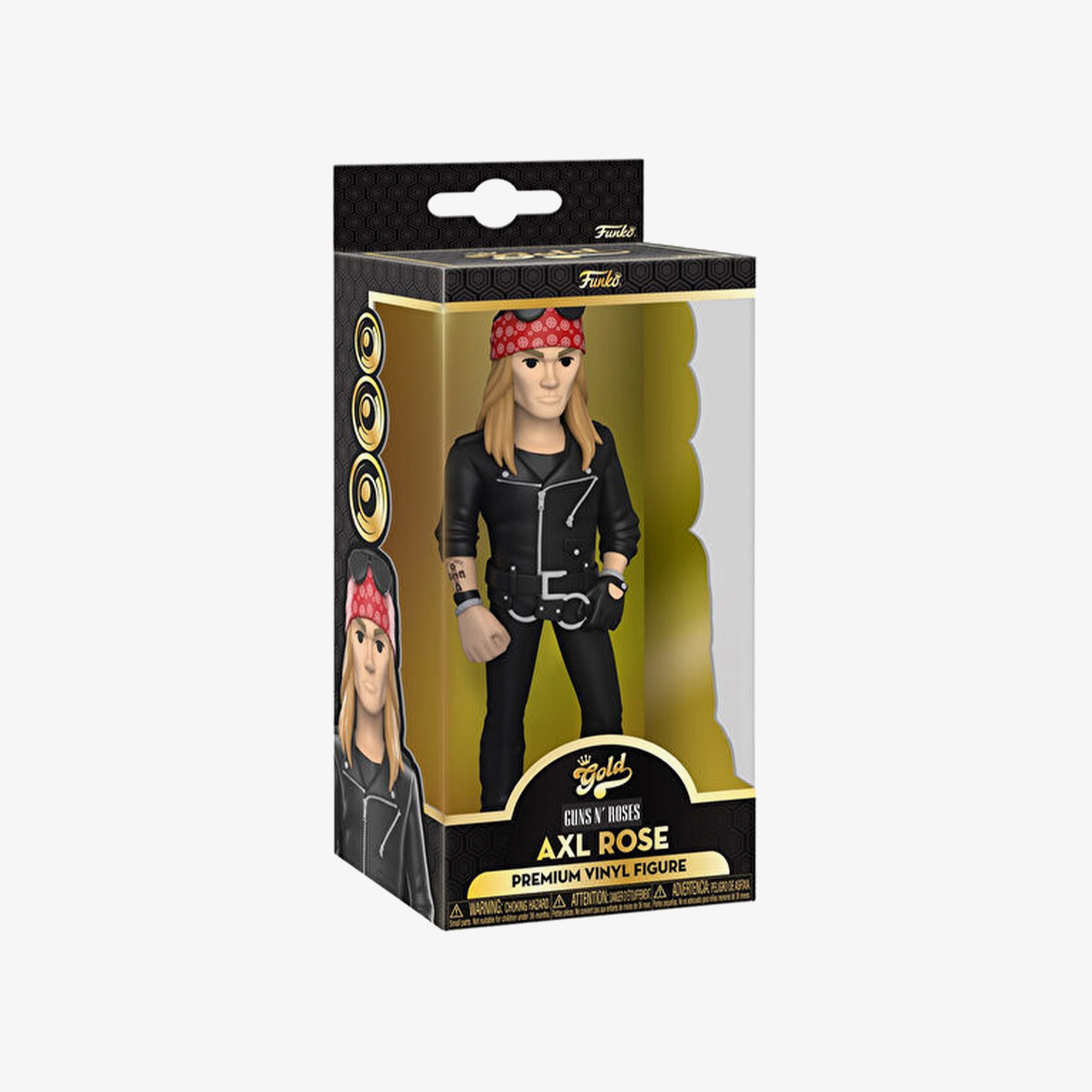 Funko Gold Premium - Rocks: Guns N Roses - 5 Axl Rose Renkli Figür