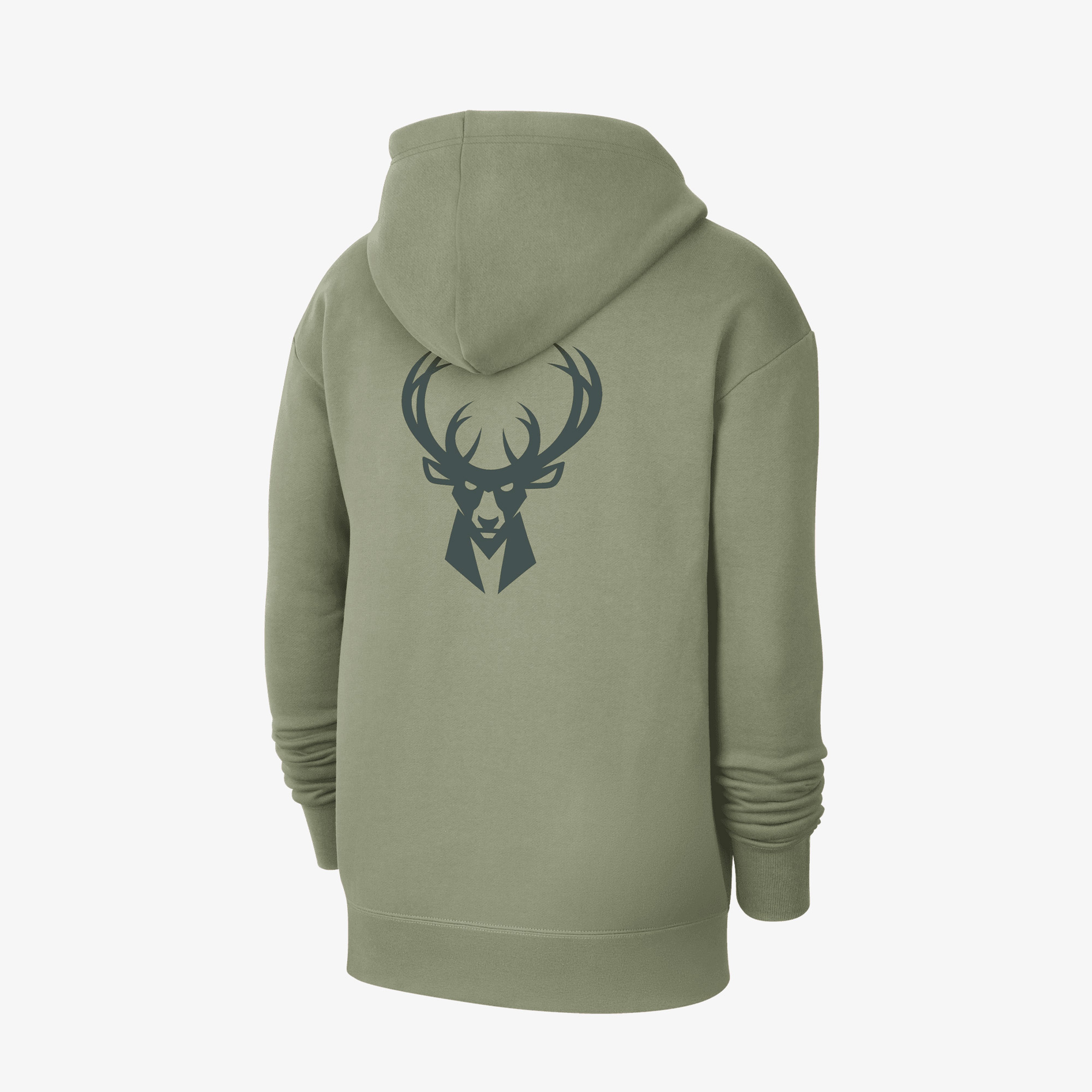 Nike Jordan NBA Milwaukee Bucks Statement Erkek Yeşil Sweatshirt