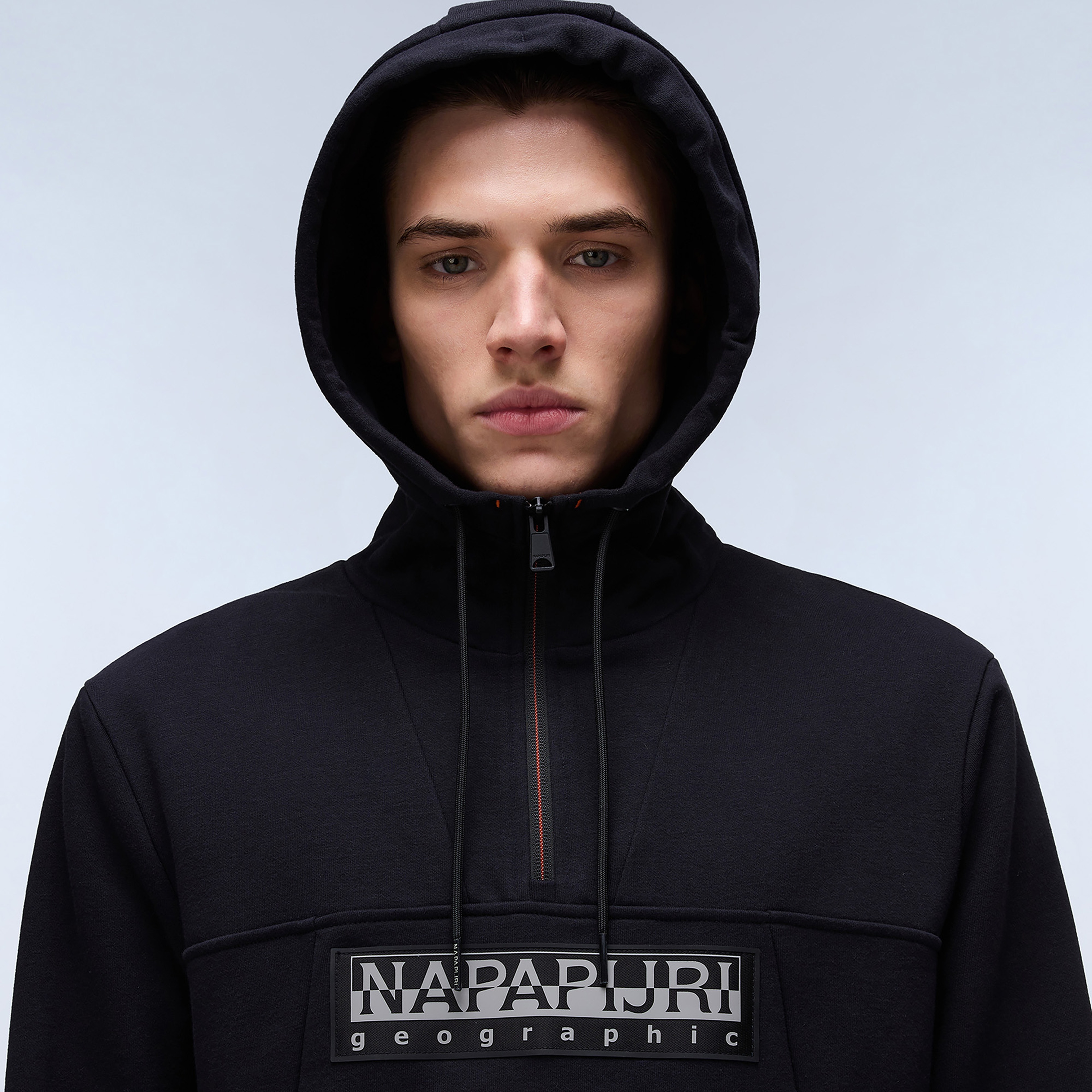 Napapijri Burgee Hzh 2.0 Erkek Siyah Sweatshirt