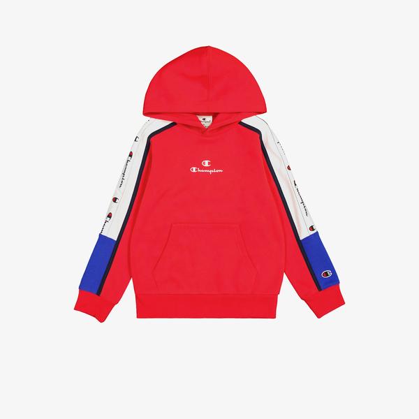 Champion Hooded Çocuk Kırmızı Hoodie
