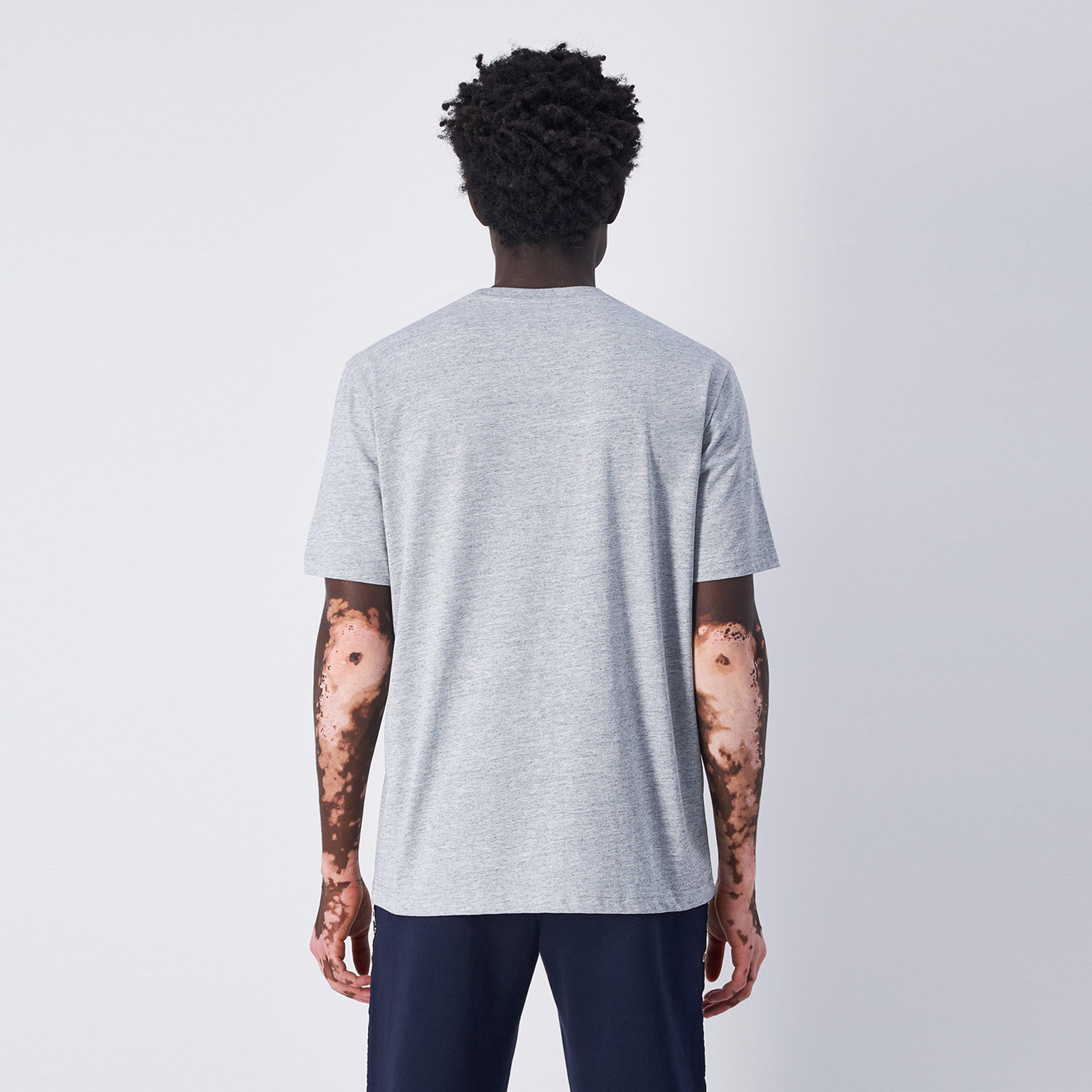 Champion Crewneck Erkek Gri T-Shirt