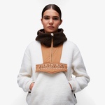 Napapijri Seline Fleece Kadın Kahverengi Polar Ceket