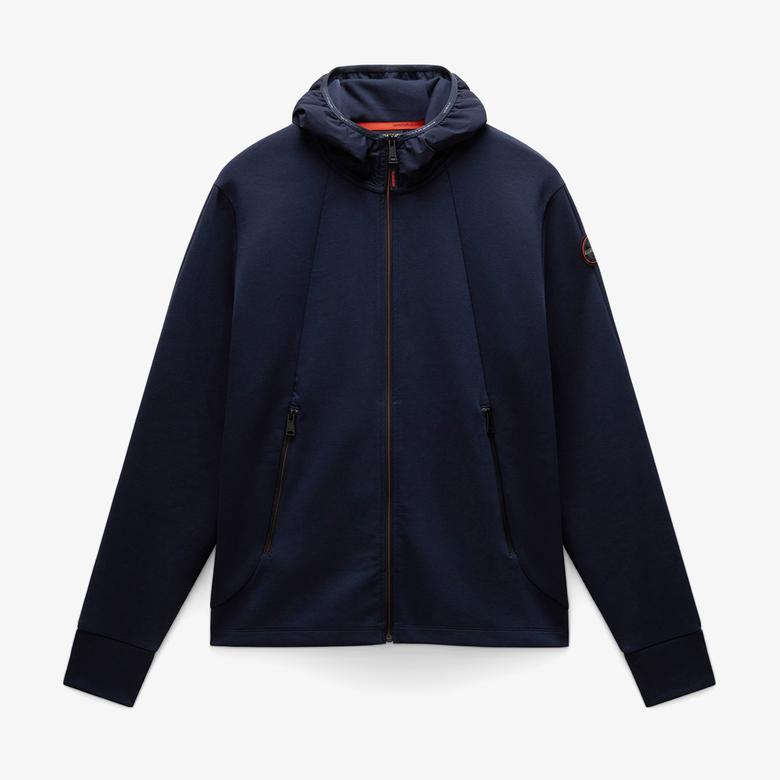 Napapijri Lys Full-Zip Erkek Mavi Sweatshirt