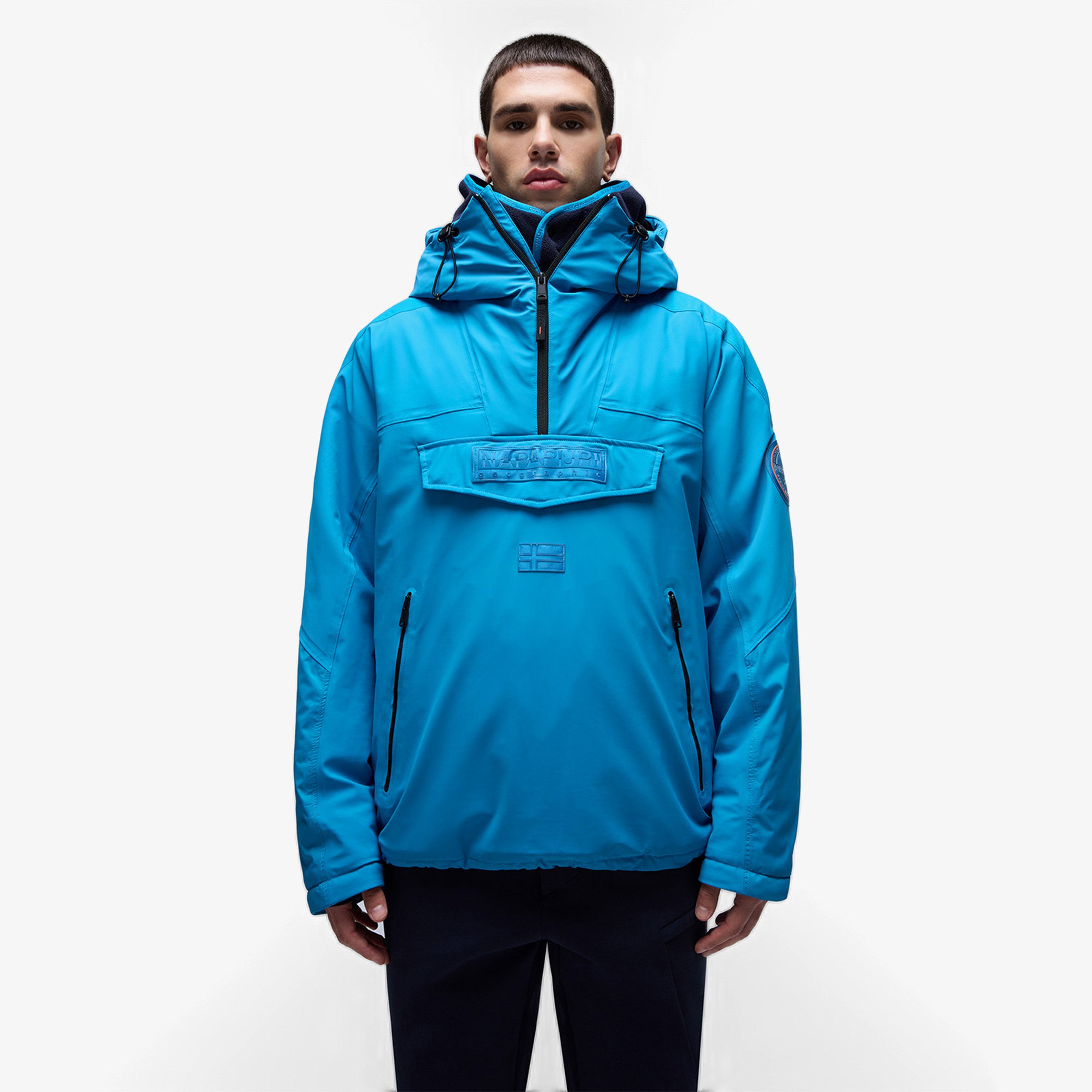 Napapijri Rainforest Tech Erkek Mavi Ceket