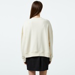 Lacoste Classic Kadın Krem Sweatshirt