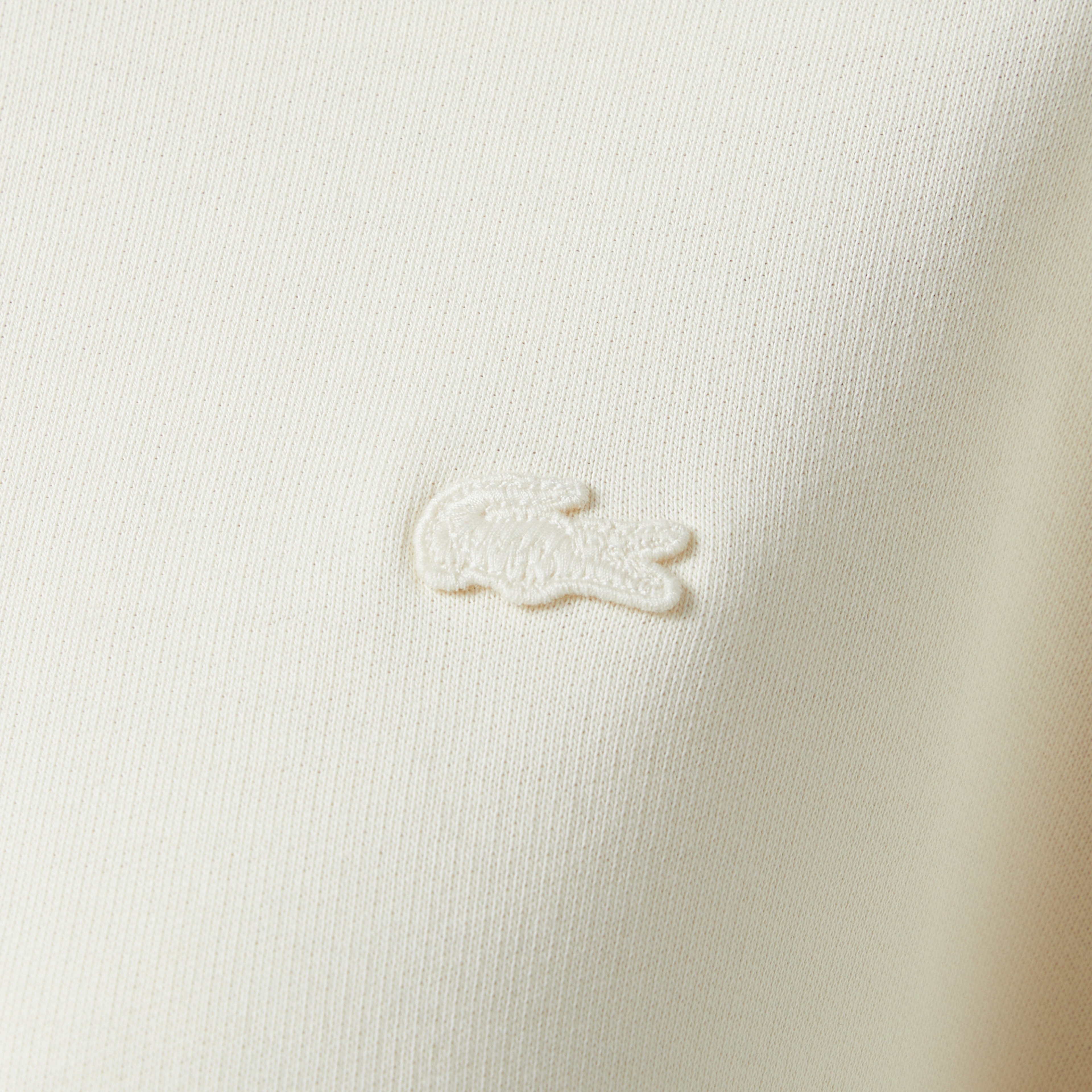 Lacoste Classic Kadın Krem Sweatshirt