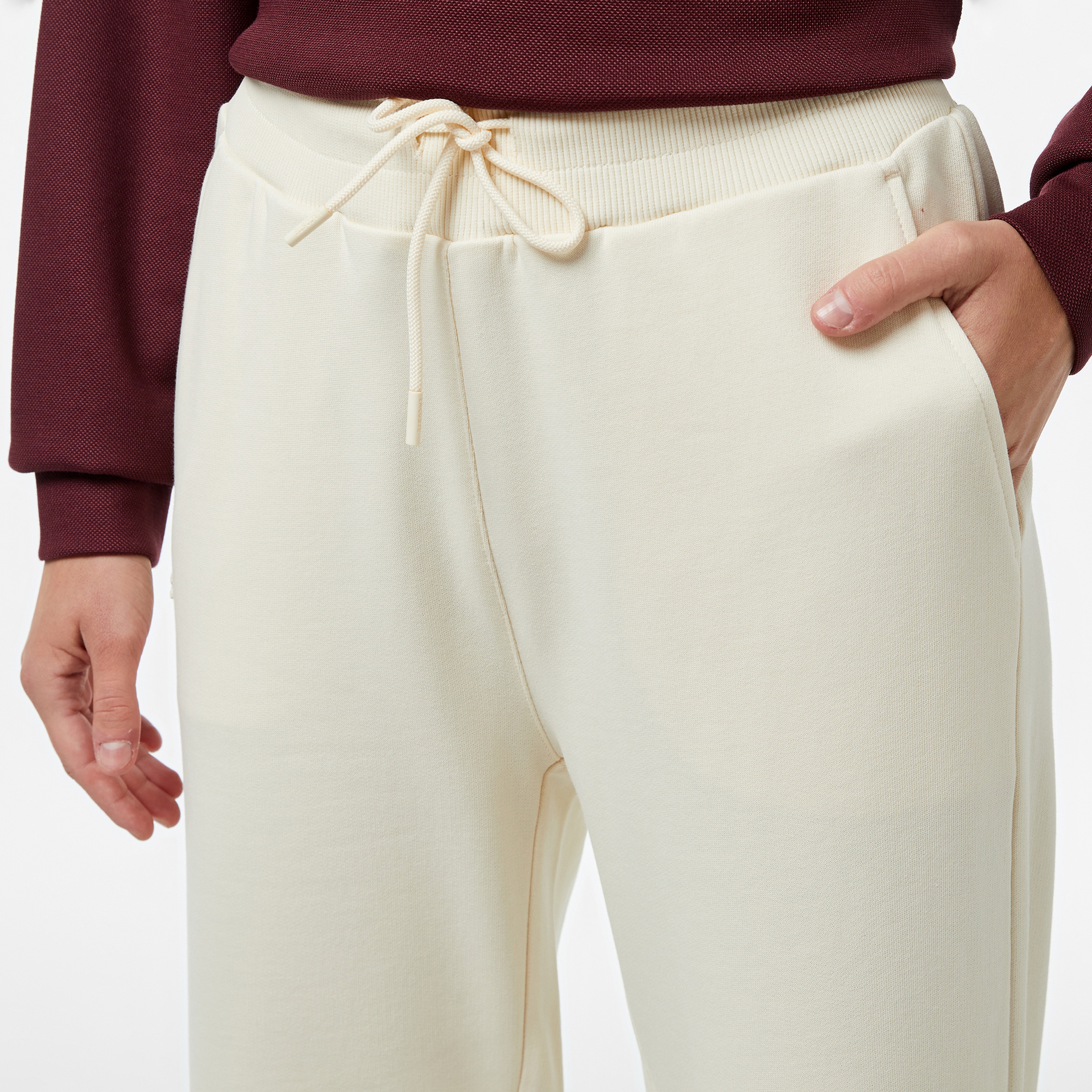 Lacoste Classic Kadın Krem Eşofman Altı