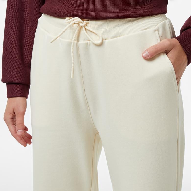 Lacoste Classic Kadın Krem Eşofman Altı