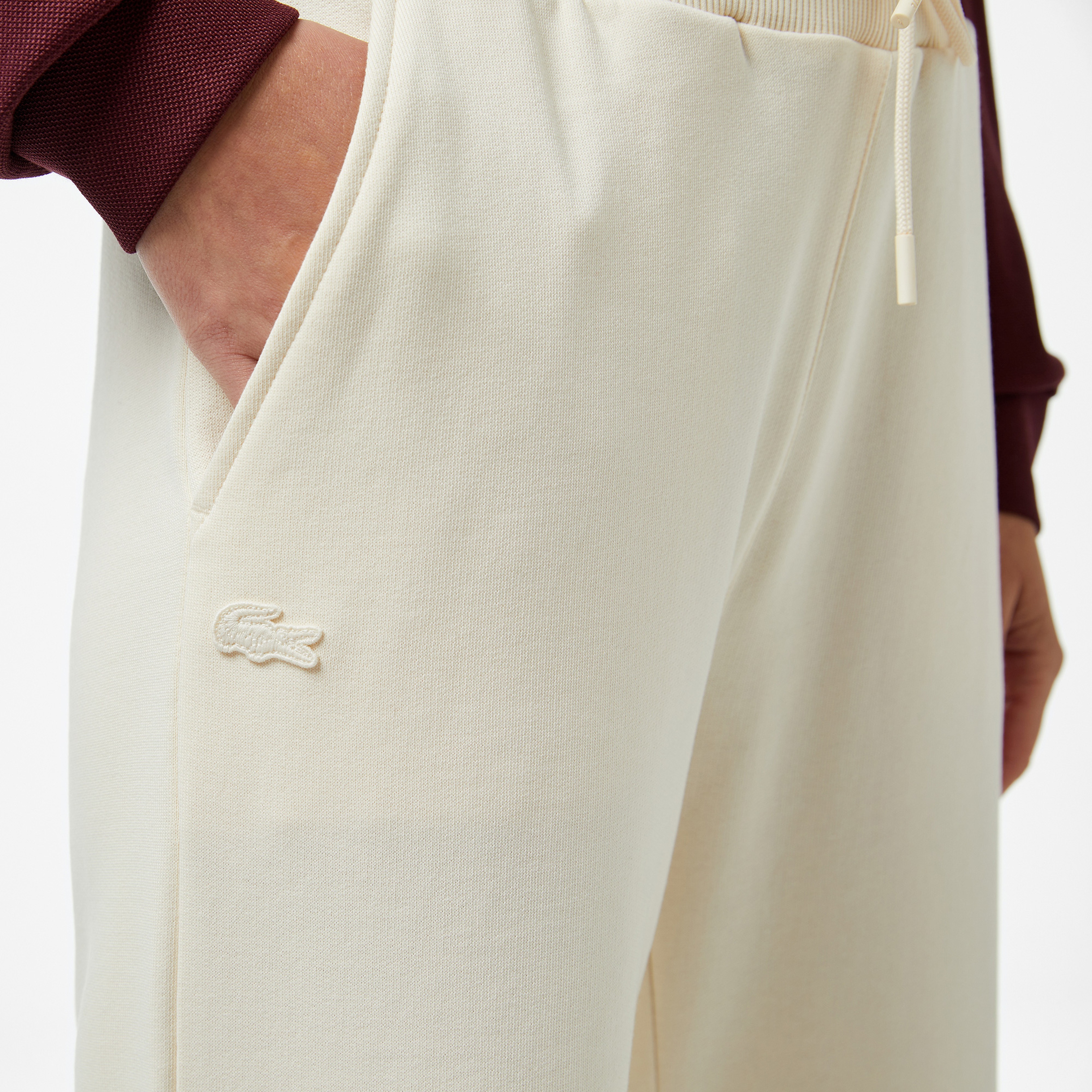 Lacoste Classic Kadın Krem Eşofman Altı