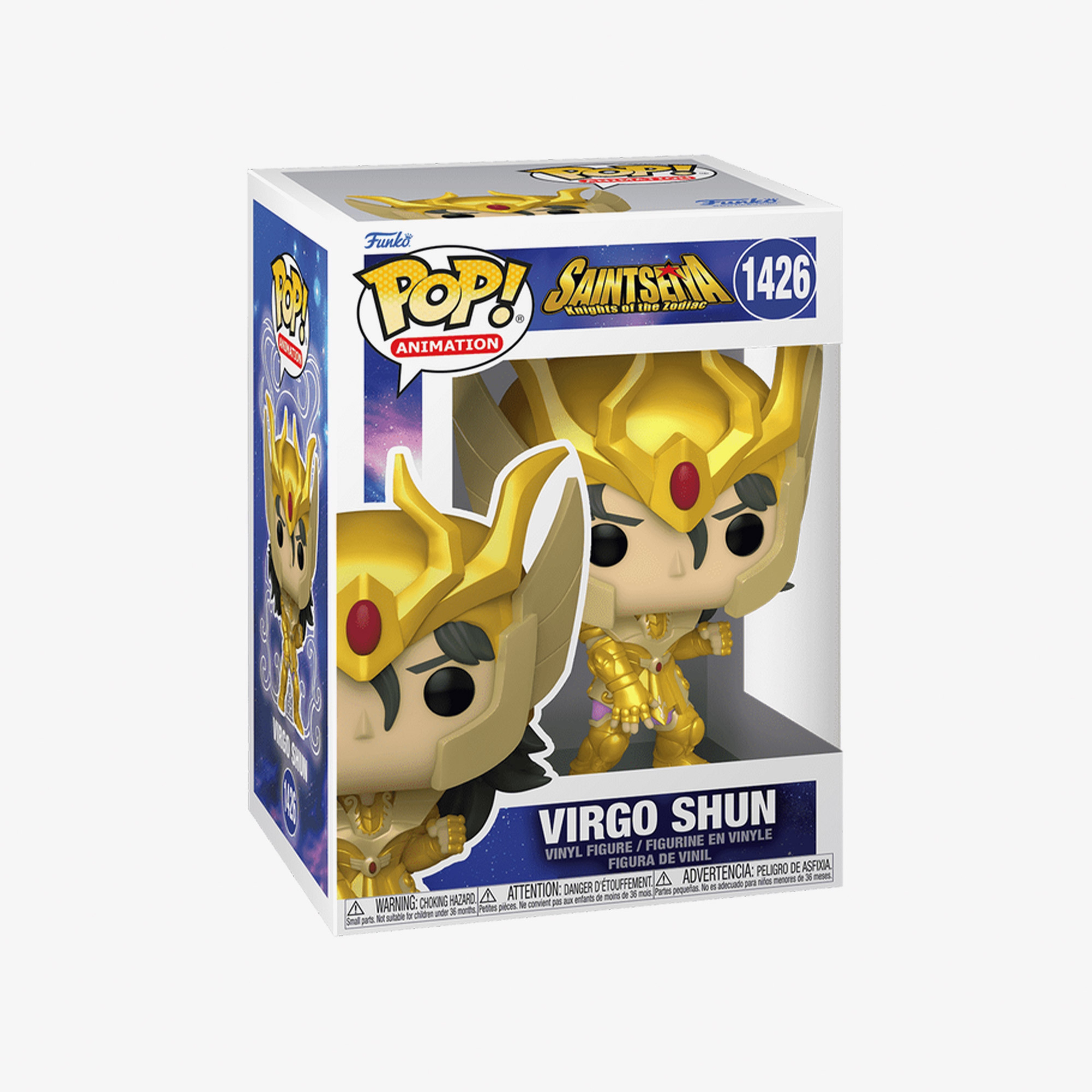 Funko Pop Animation: Saint Seiya - Gold Virgo Shun Renkli Figür