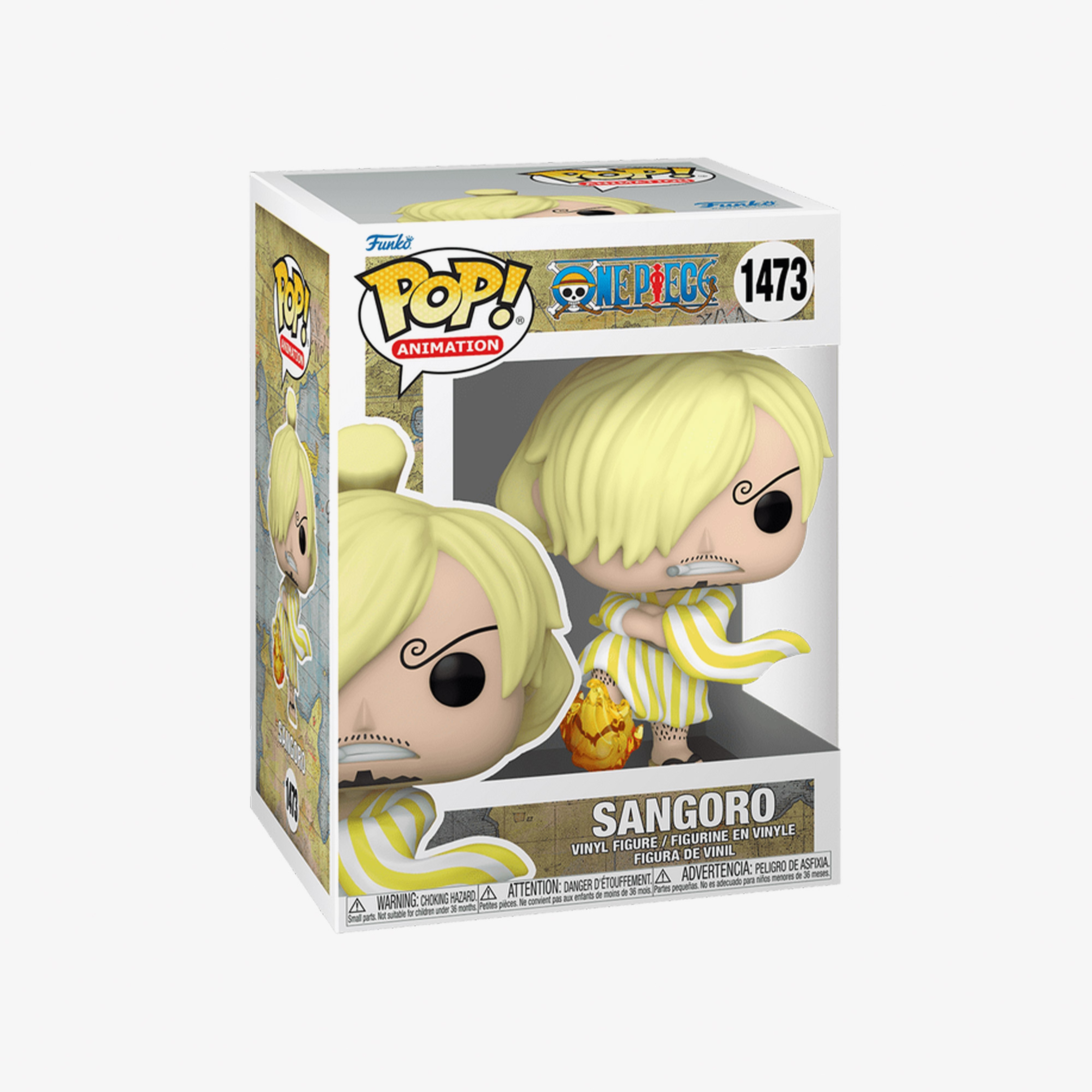 Funko Pop Animation One Piece- Sangoro(Wano) Renkli Figür