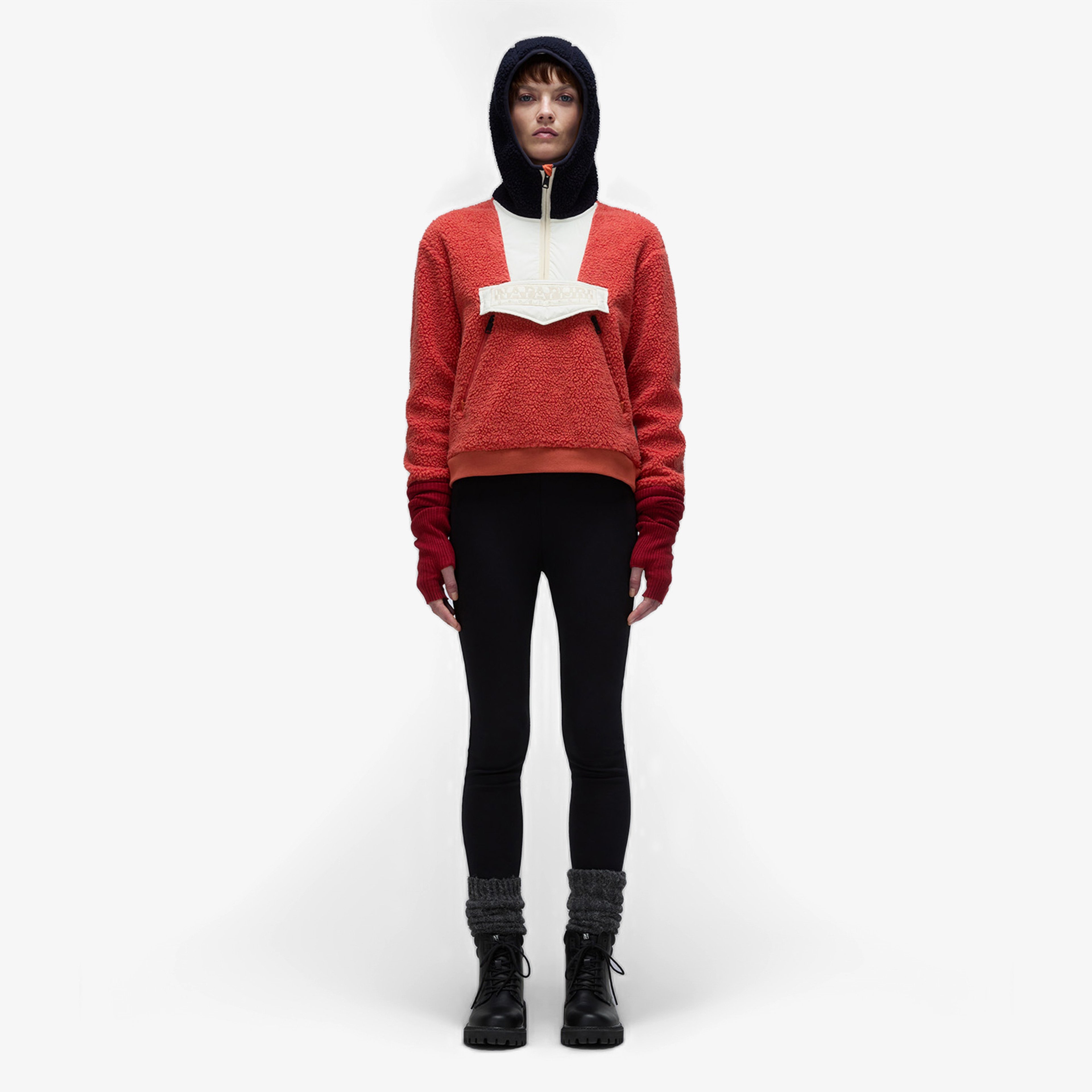 Napapijri Seline Fleece Kadın Kırmızı Ceket