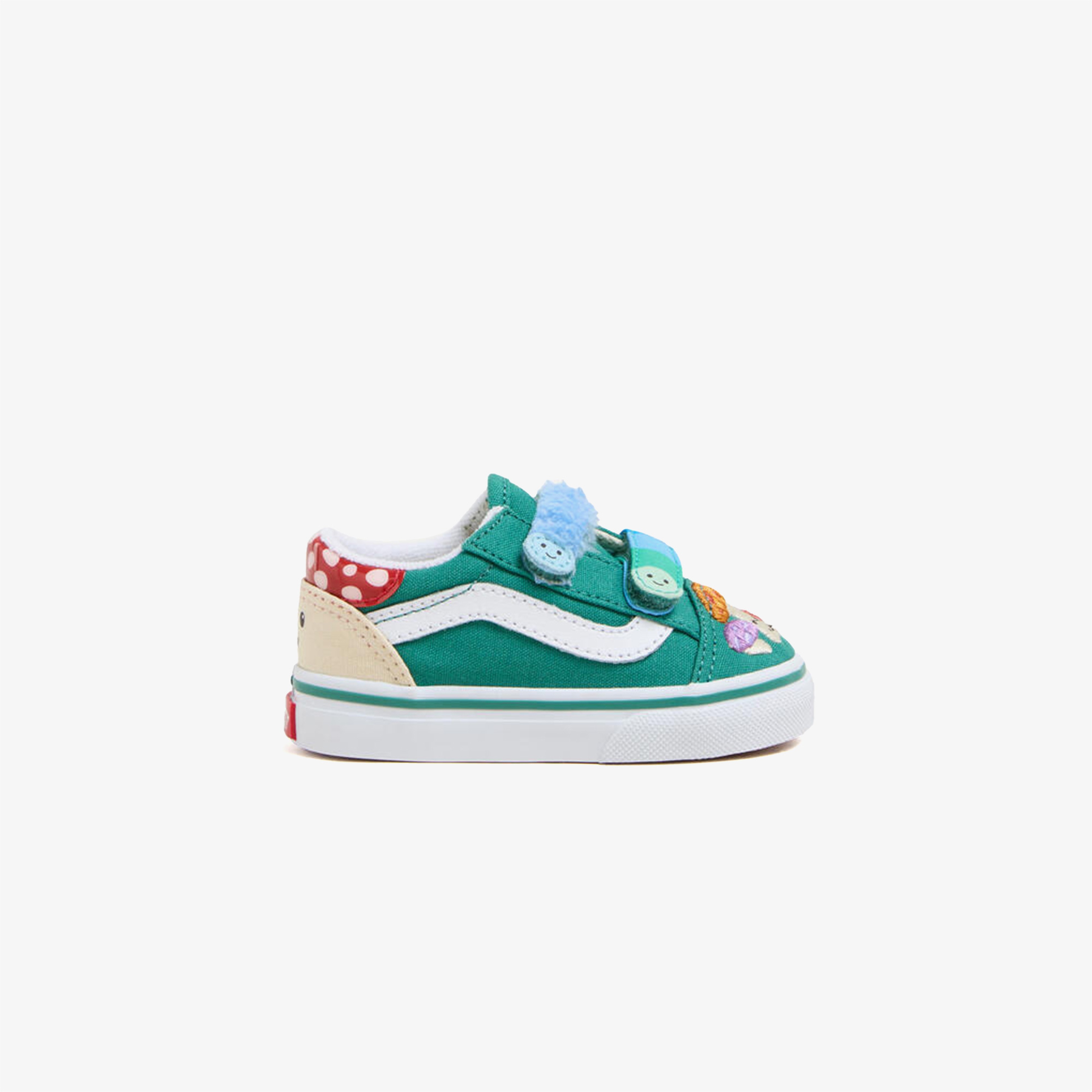 Vans Old Skool V Mushroom Bebek Yeşil Sneaker
