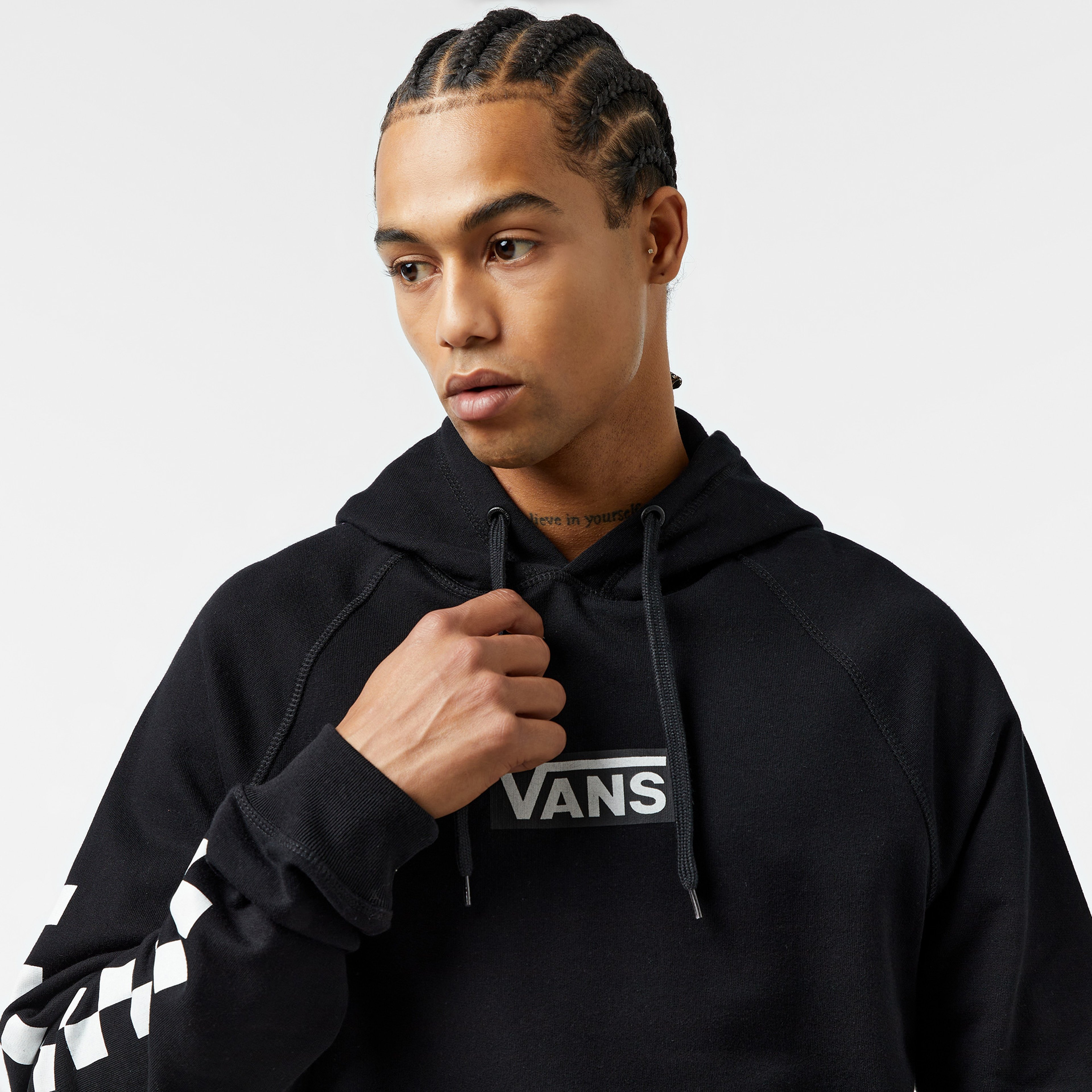 Vans Boxed Pullover Erkek Siyah Sweatshirt