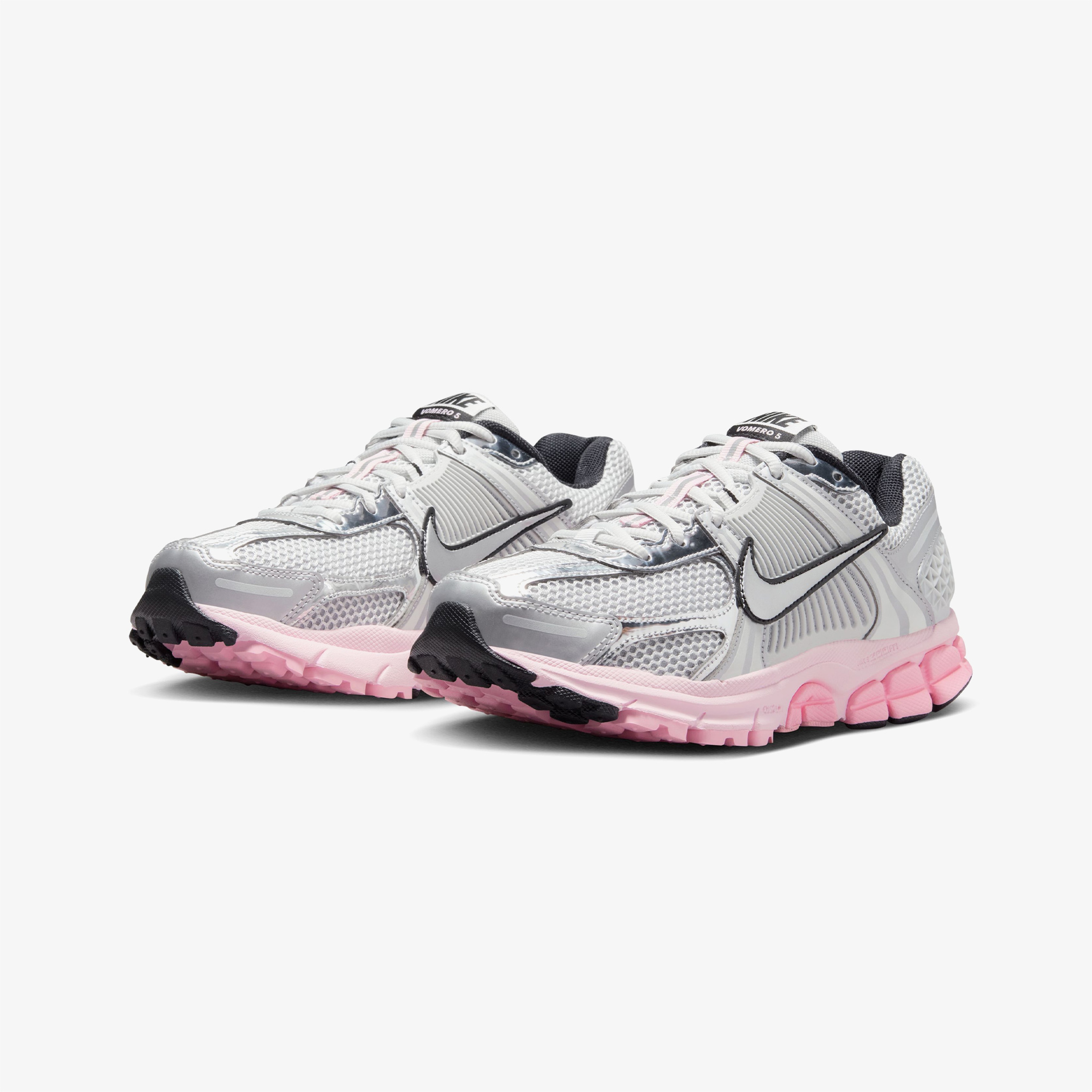 Nike Zoom Vomero 5 Kadın Gri/Pembe Sneaker