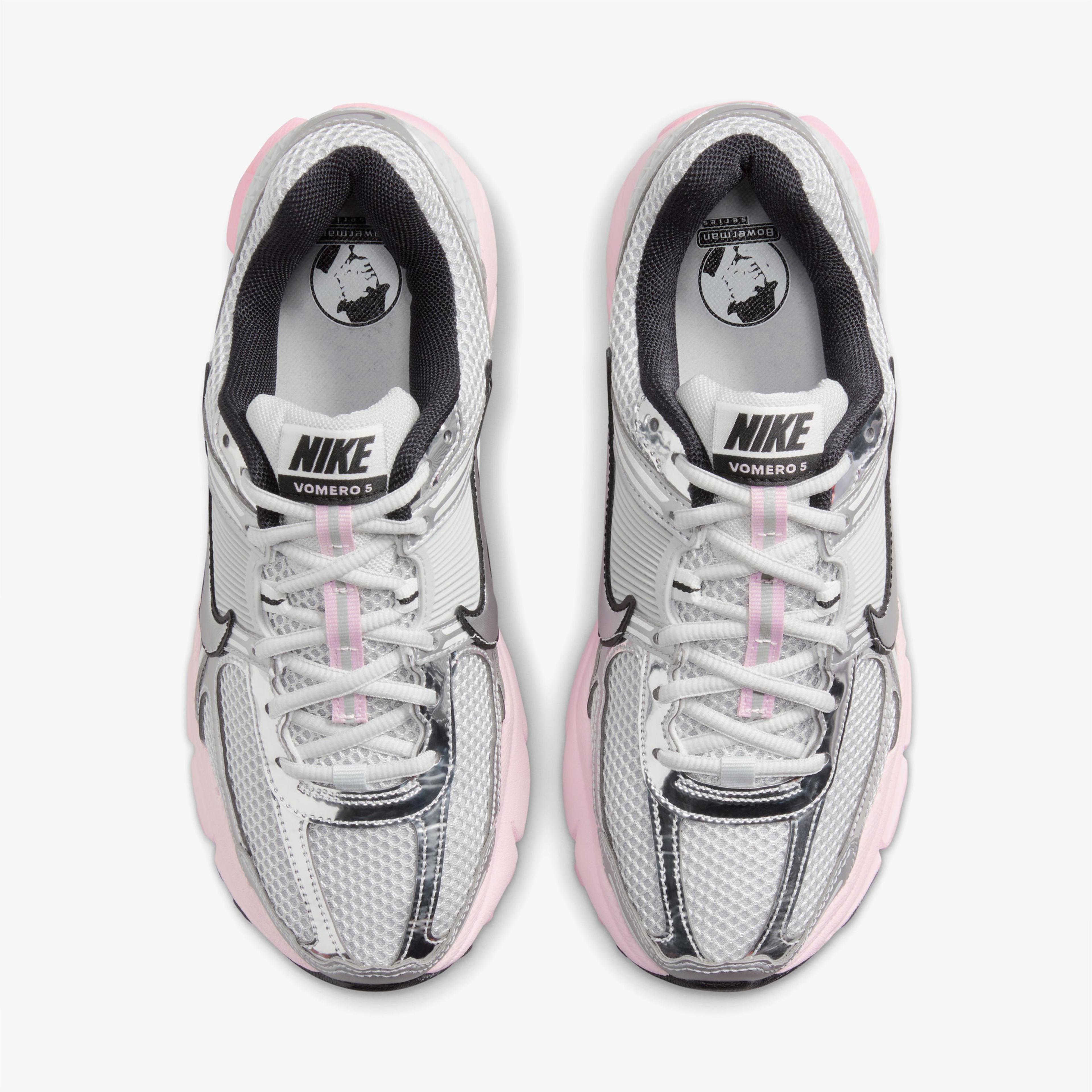 Nike Zoom Vomero 5 Kadın Gri/Pembe Sneaker