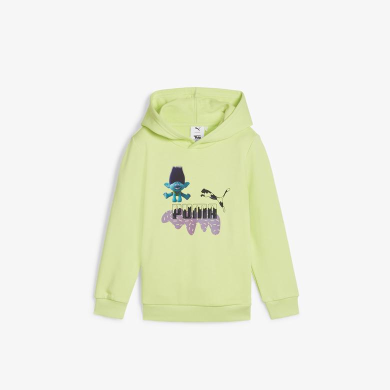 Puma X Trolls Hoodie Çocuk Yeşil Hoodie