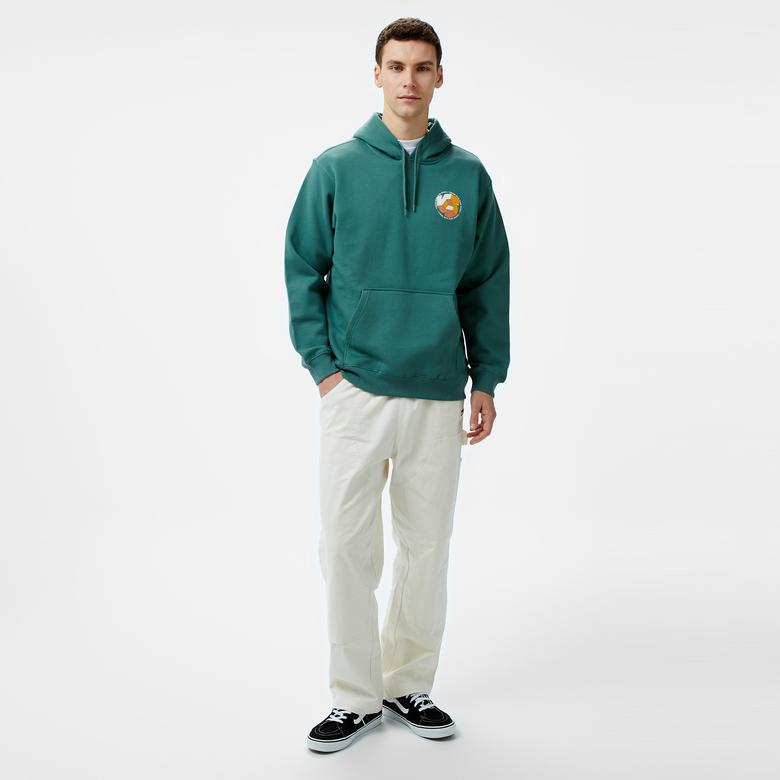 Vans Cycle V Loose Po Erkek Yeşil Sweatshirt