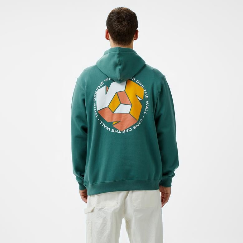 Vans Cycle V Loose Po Erkek Yeşil Sweatshirt