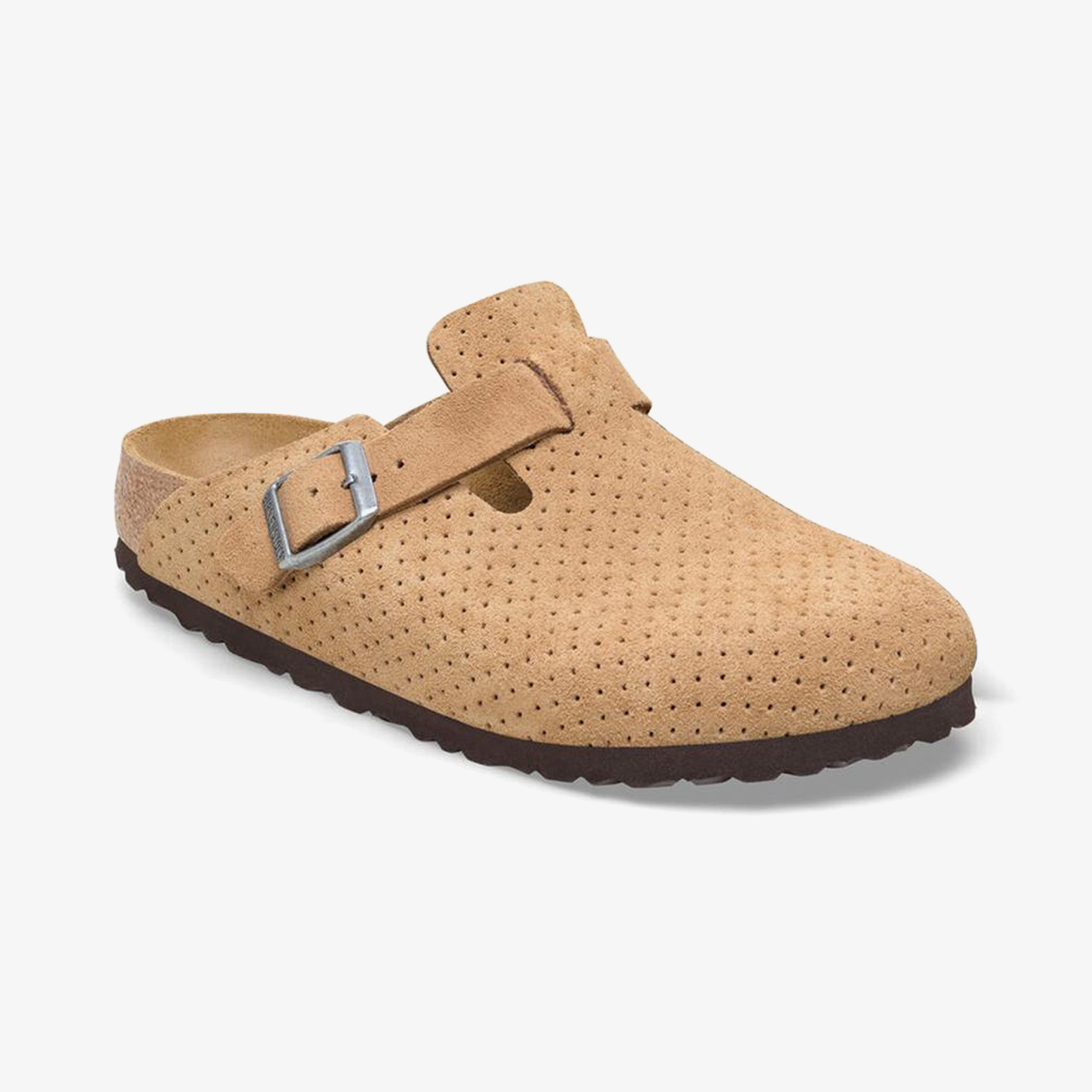 Birkenstock Boston Vl Dotted Kadın Bej Terlik