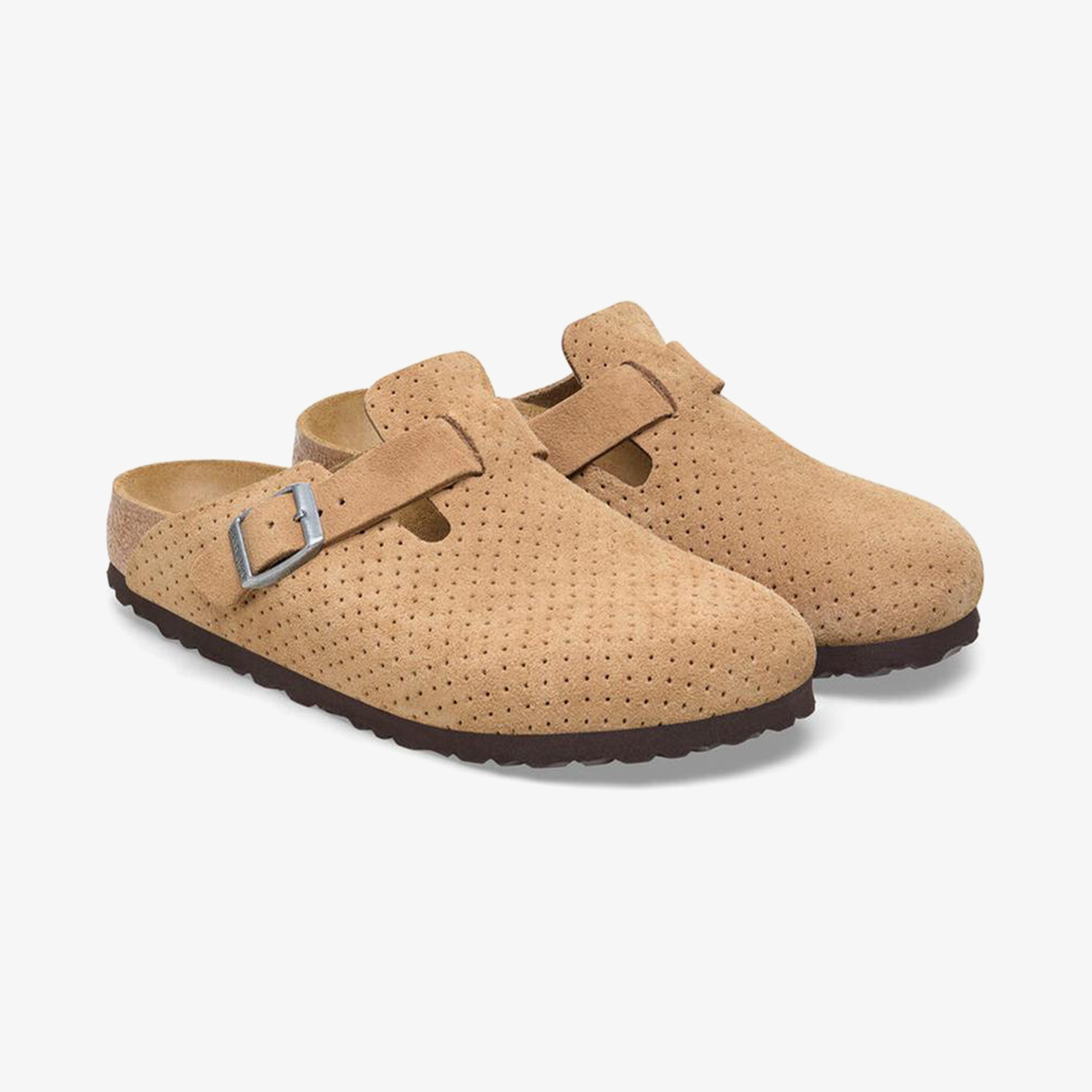 Birkenstock Boston Vl Dotted Kadın Bej Terlik
