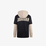 Jordan Jdb Hooded Jumpman  Baseball Çocuk Siyah Kapüşonlu Eşofman Üstü