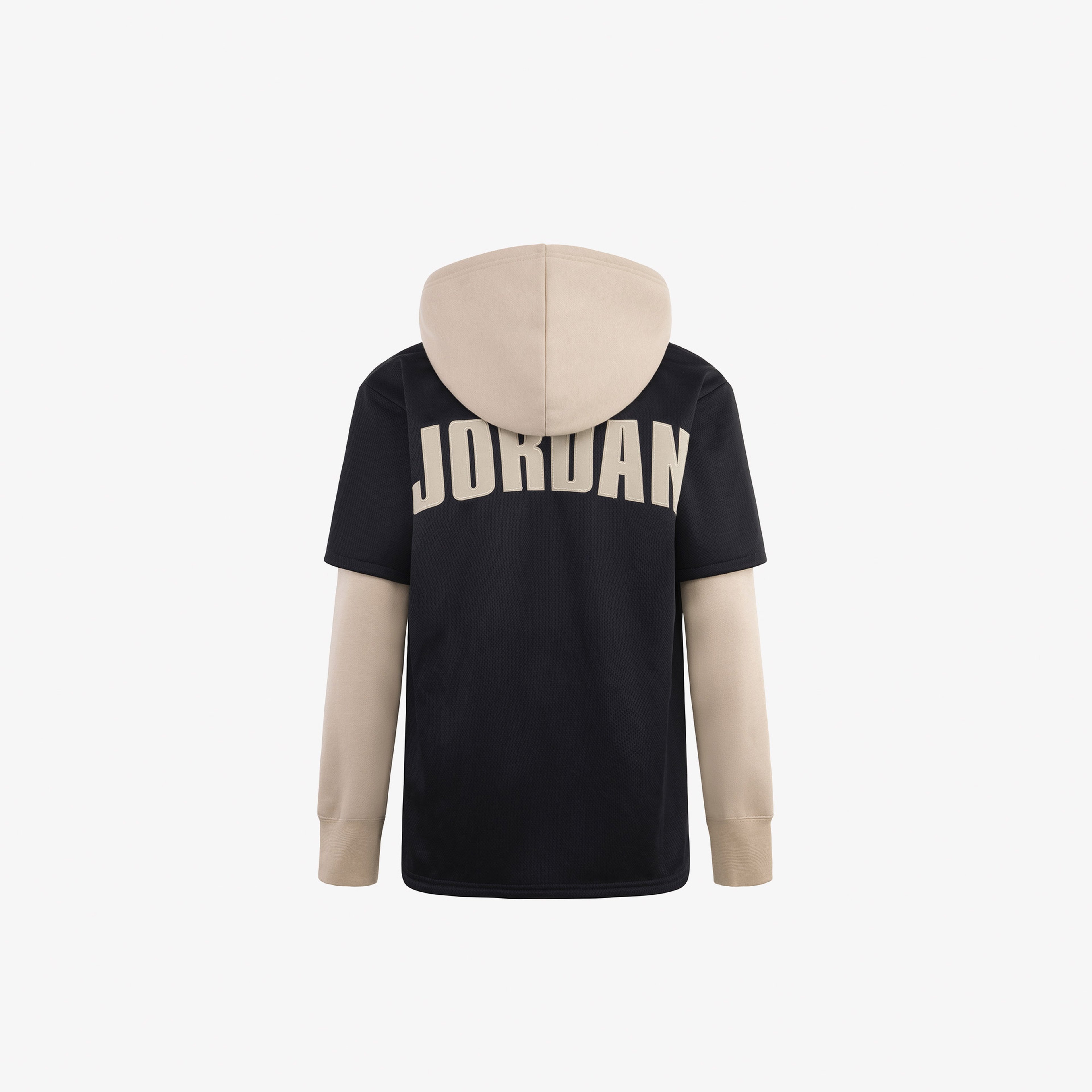 Jordan Jdb Hooded Jumpman Baseball Çocuk Siyah Kapüşonlu Eşofman Üstü