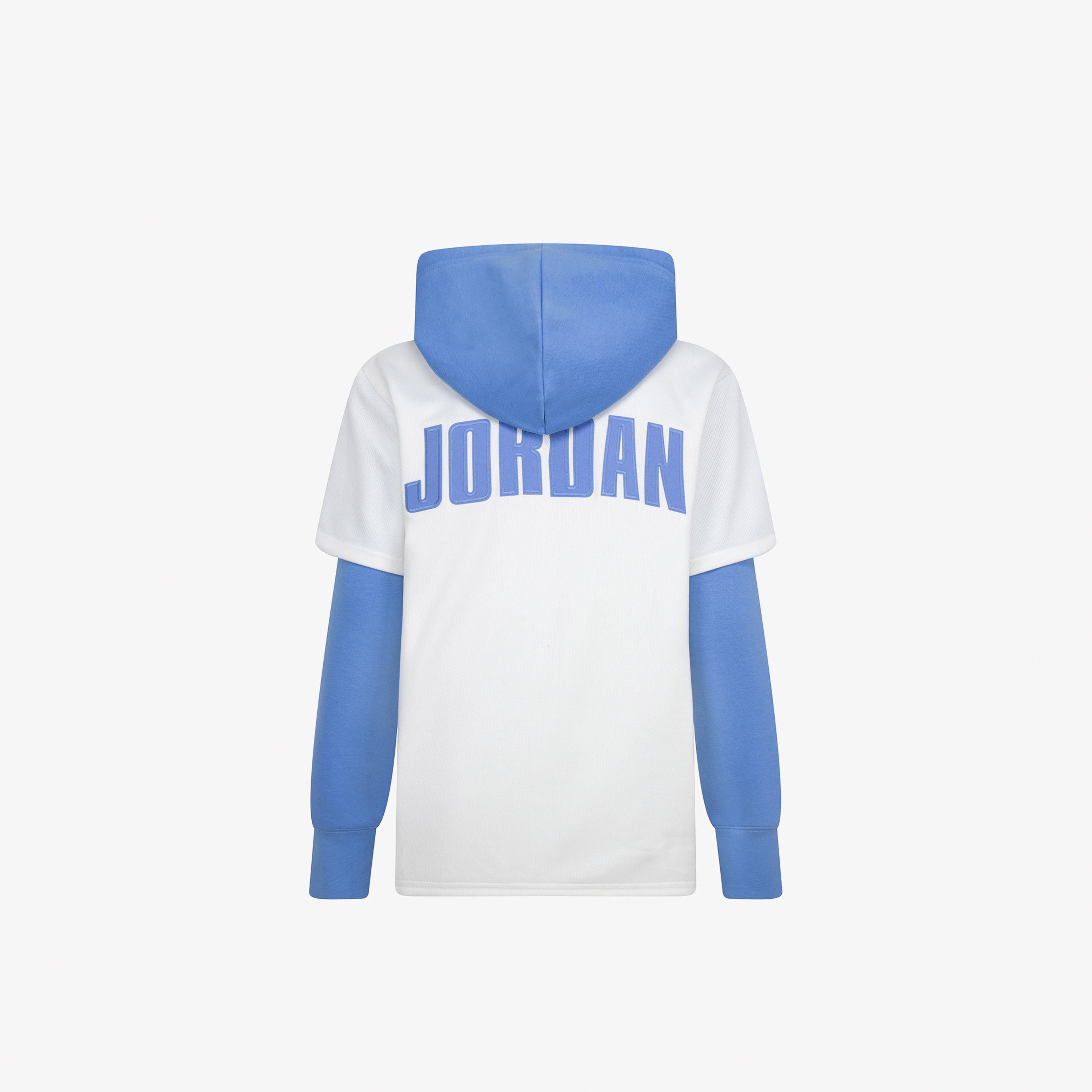 Jordan Jdb Hooded Jumpman  Baseball Çocuk Krem/Mavi Kapüşonlu Eşofman Üstü