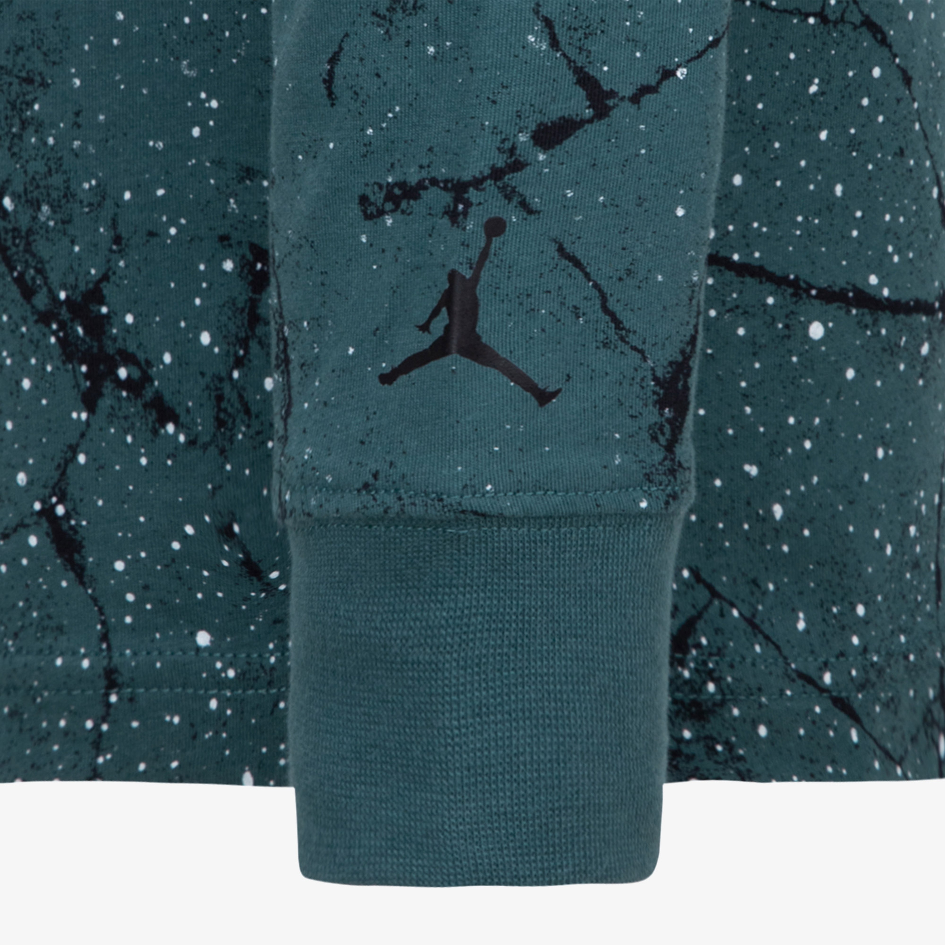 Jordan Jdb Jumpman Cement  Çocuk Yeşil Uzun Kol T-Shirt