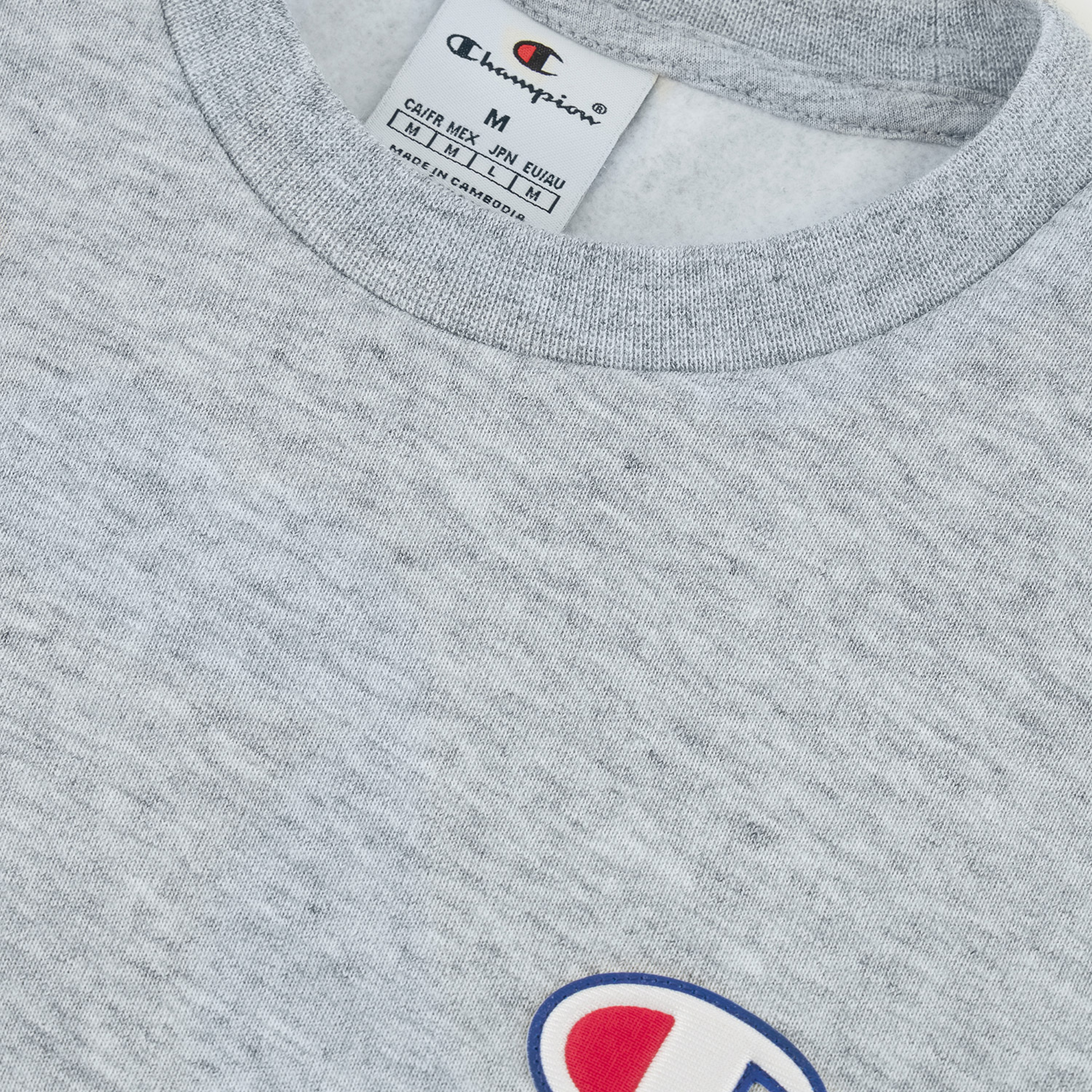 Champion Classic Erkek Gri Sweatshirt