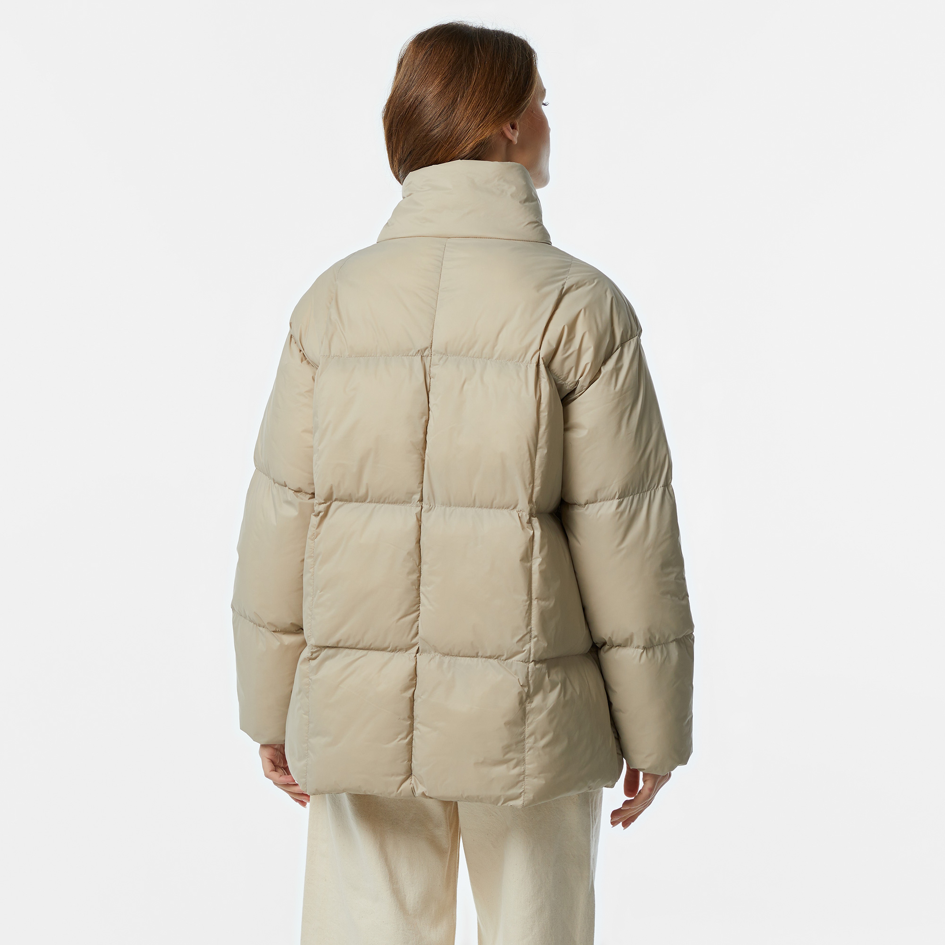 New Balance Lifestyle Kadın Krem Ceket