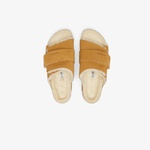 Birkenstock Kyoto Teddy Gepragt Erkek Kahverengi Terlik