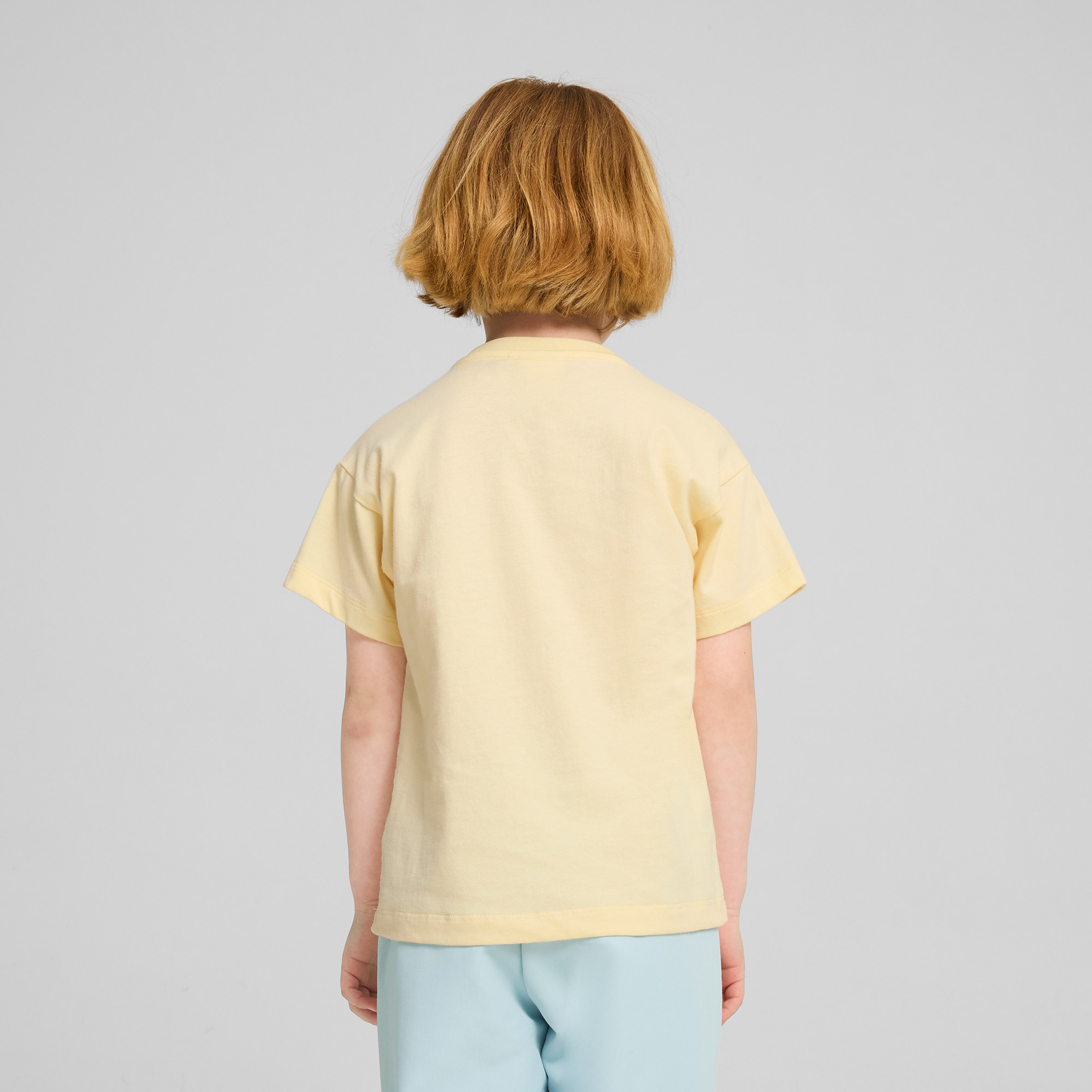 Puma X Trolls Graphic Çocuk Sarı T-Shirt