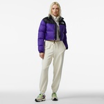 The North Face Nuptse Kadın Mor Mont