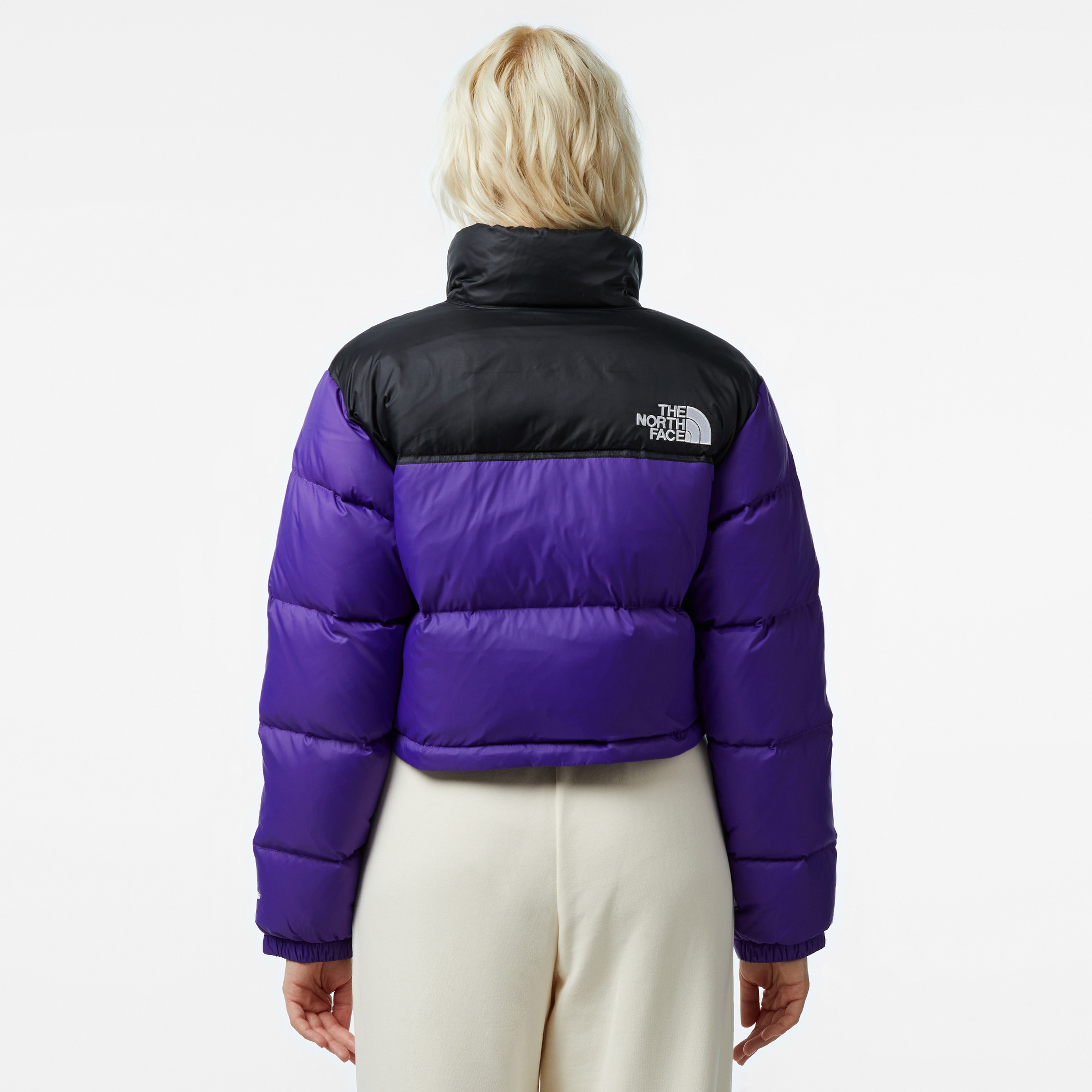 The North Face Nuptse Kadın Mor Mont