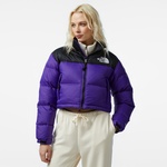 The North Face Nuptse Kadın Mor Mont