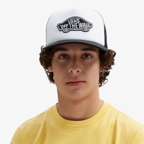 Vans Classic Patch Curved Bill Trucker Erkek Siyah Şapka