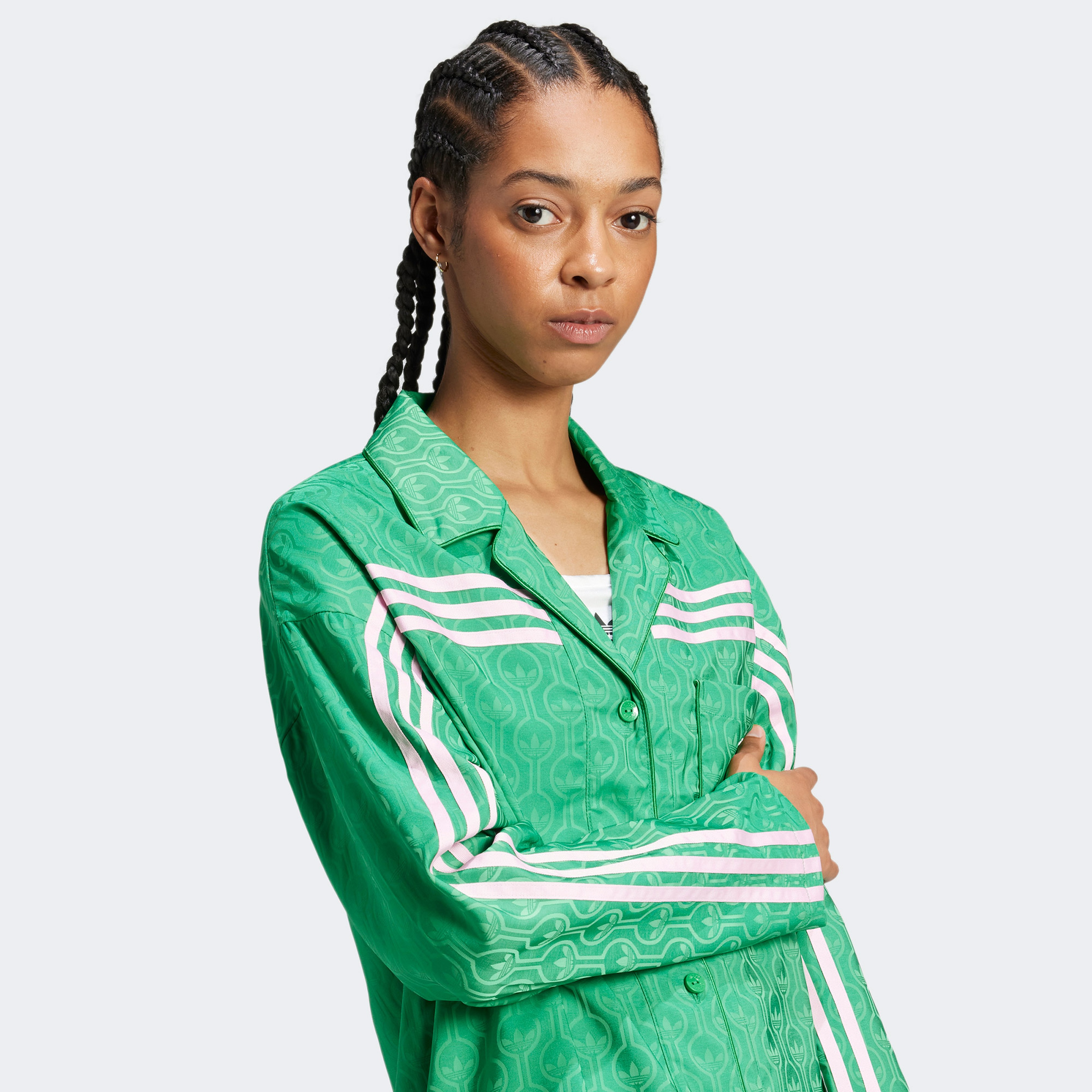 adidas Pyjama Top Kadın Yeşil Ceket