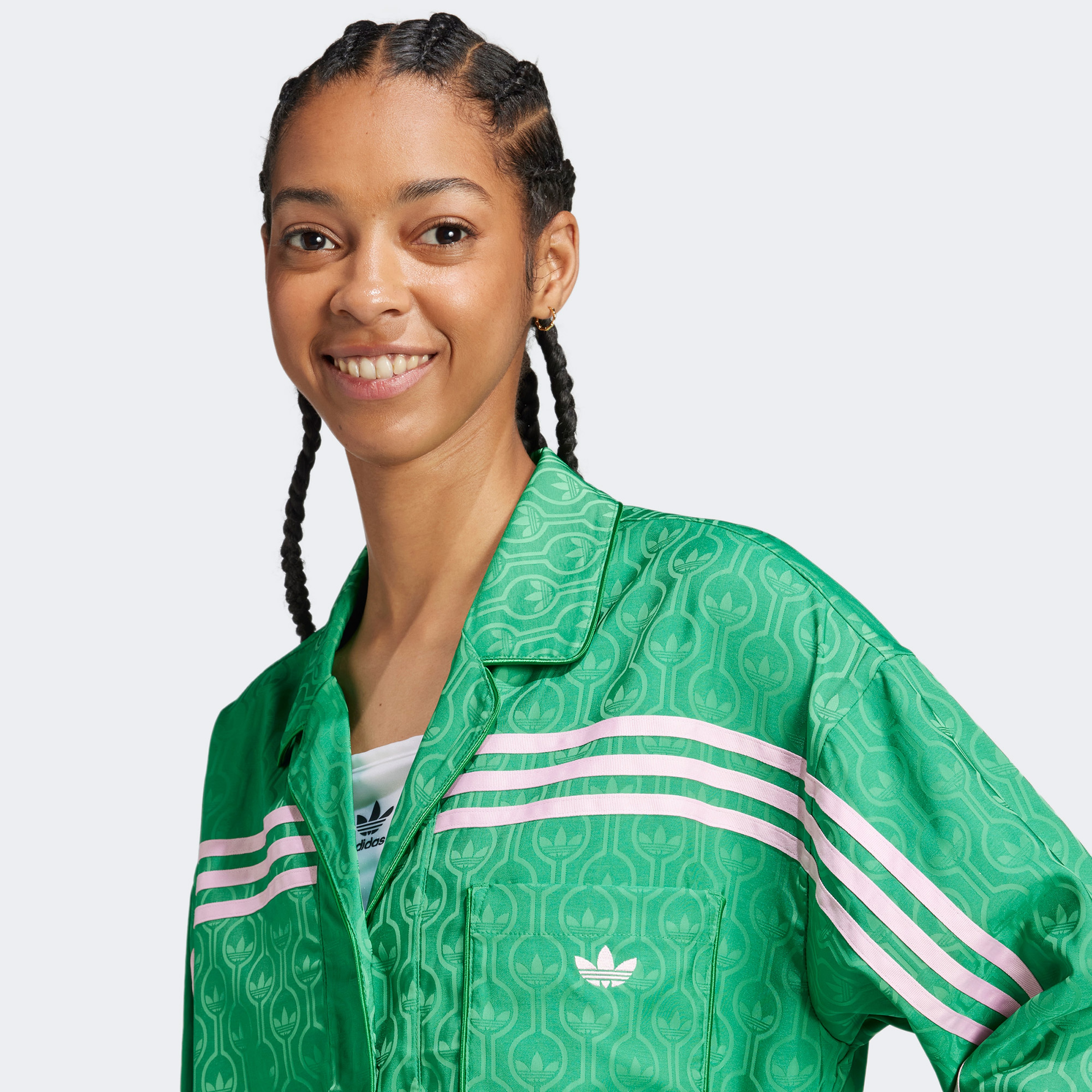 adidas Pyjama Top Kadın Yeşil Ceket
