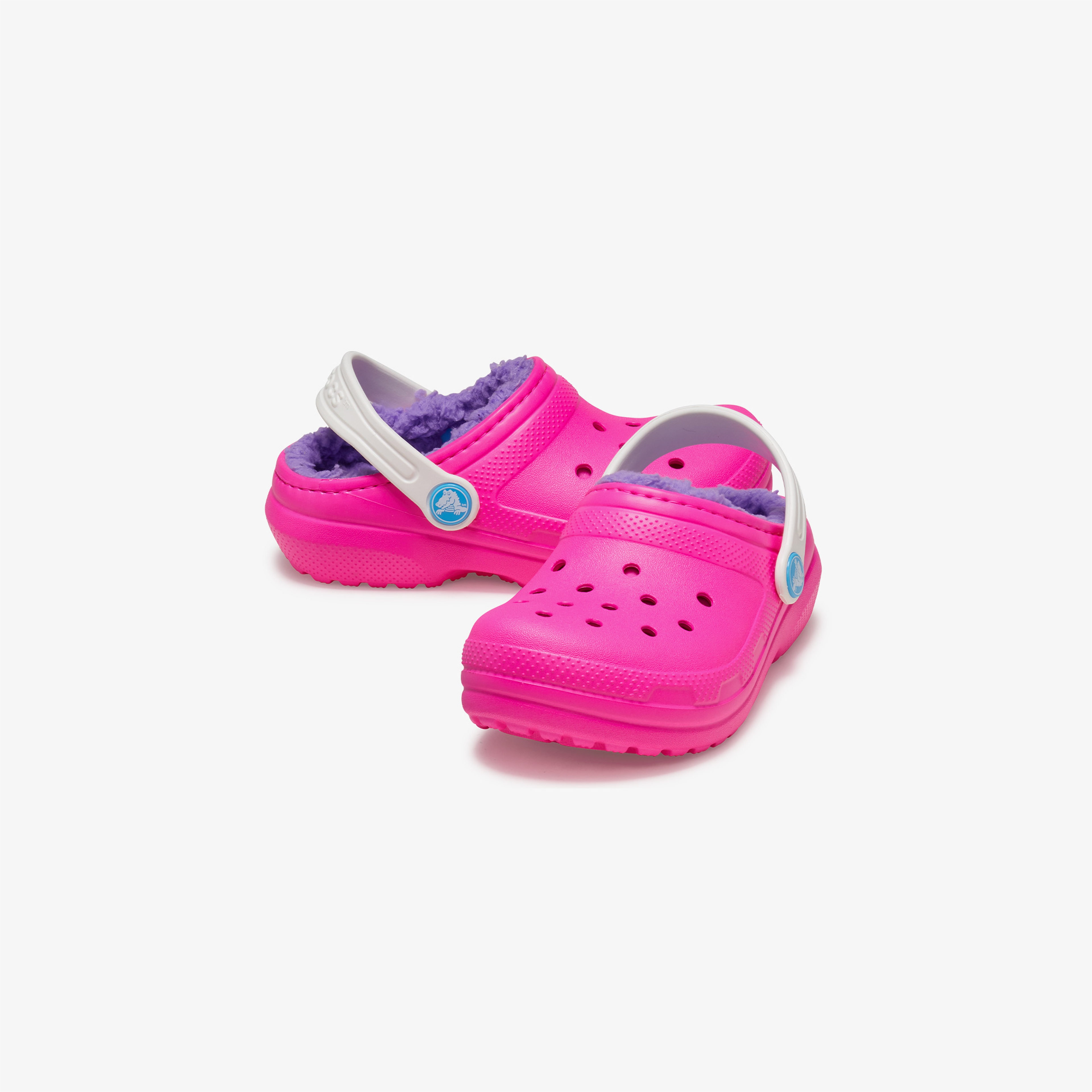 Crocs Classic Lined Clog Çocuk Pembe Terlik